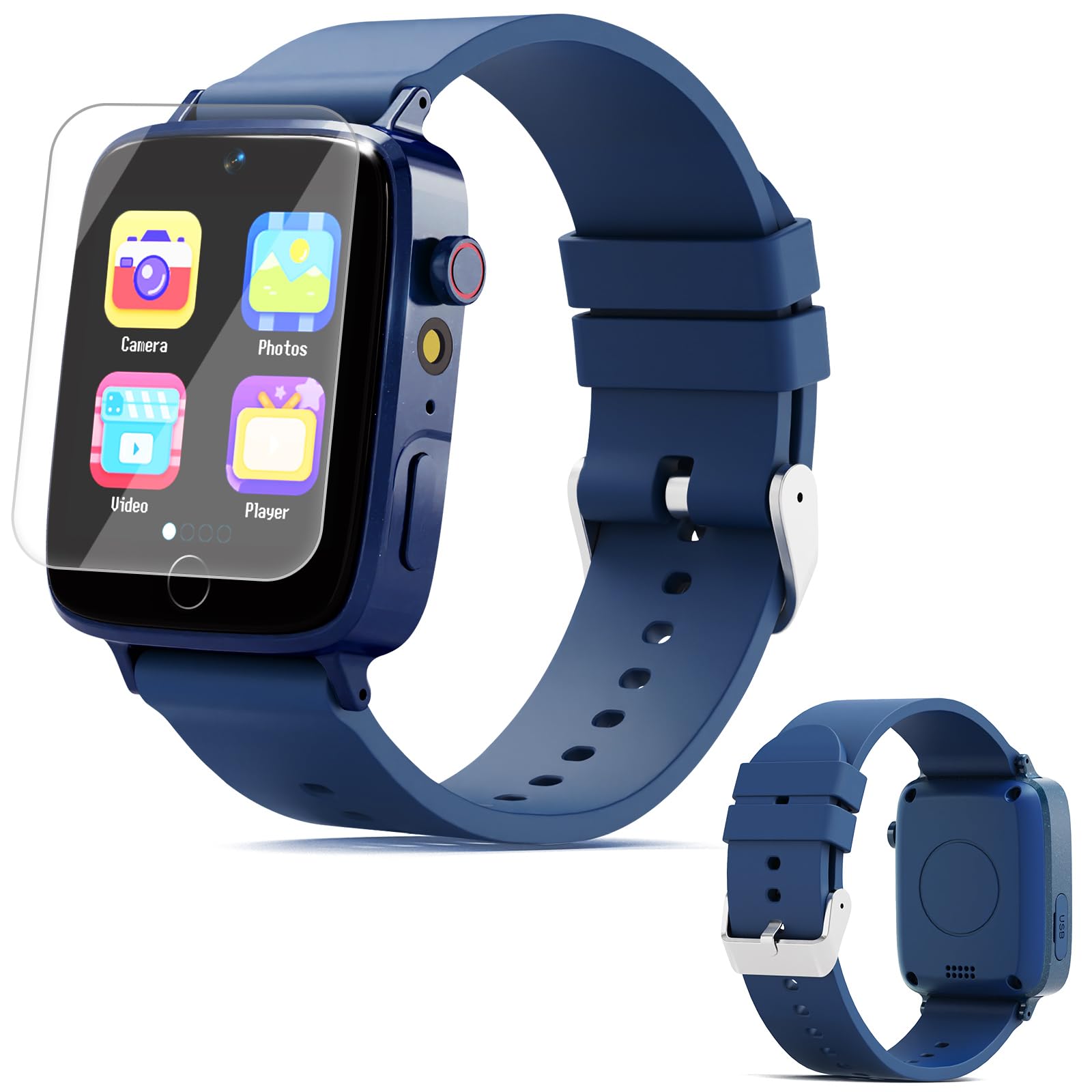その他 Smart Watch Amazon.com: Smart Watch for Kids with 26 Puzzle Games, HD Touch