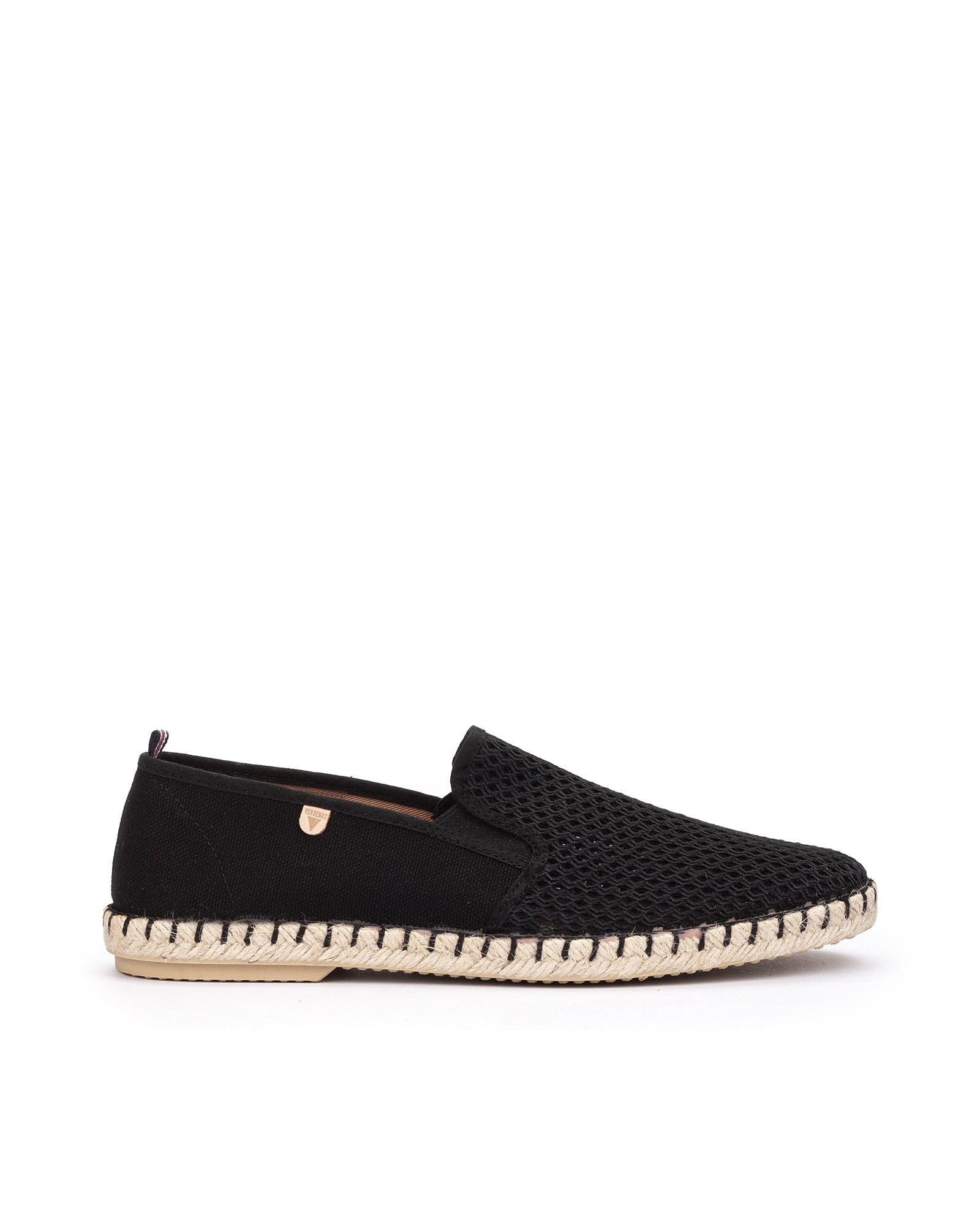 VERBENAS Espadrillas Tom Rejilla-Paris Negro - Talla: 43