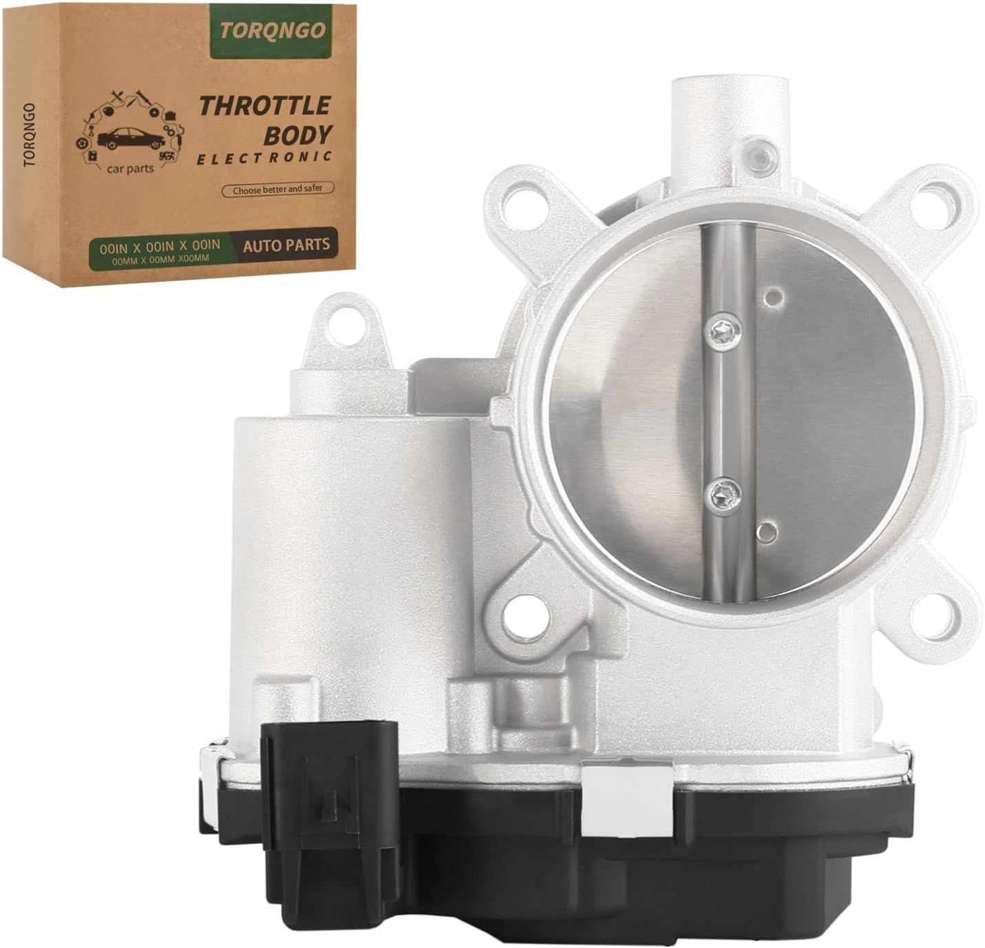 Electronic Throttle Body Assembly Fit for Chrysler 200 Dodge Dart Fiat 500X Jeep Compass Cherokee Renegade Ram ProMaster City 2.0L 2.4L L4, Replace Part # S20214 67-7014 4891970AB