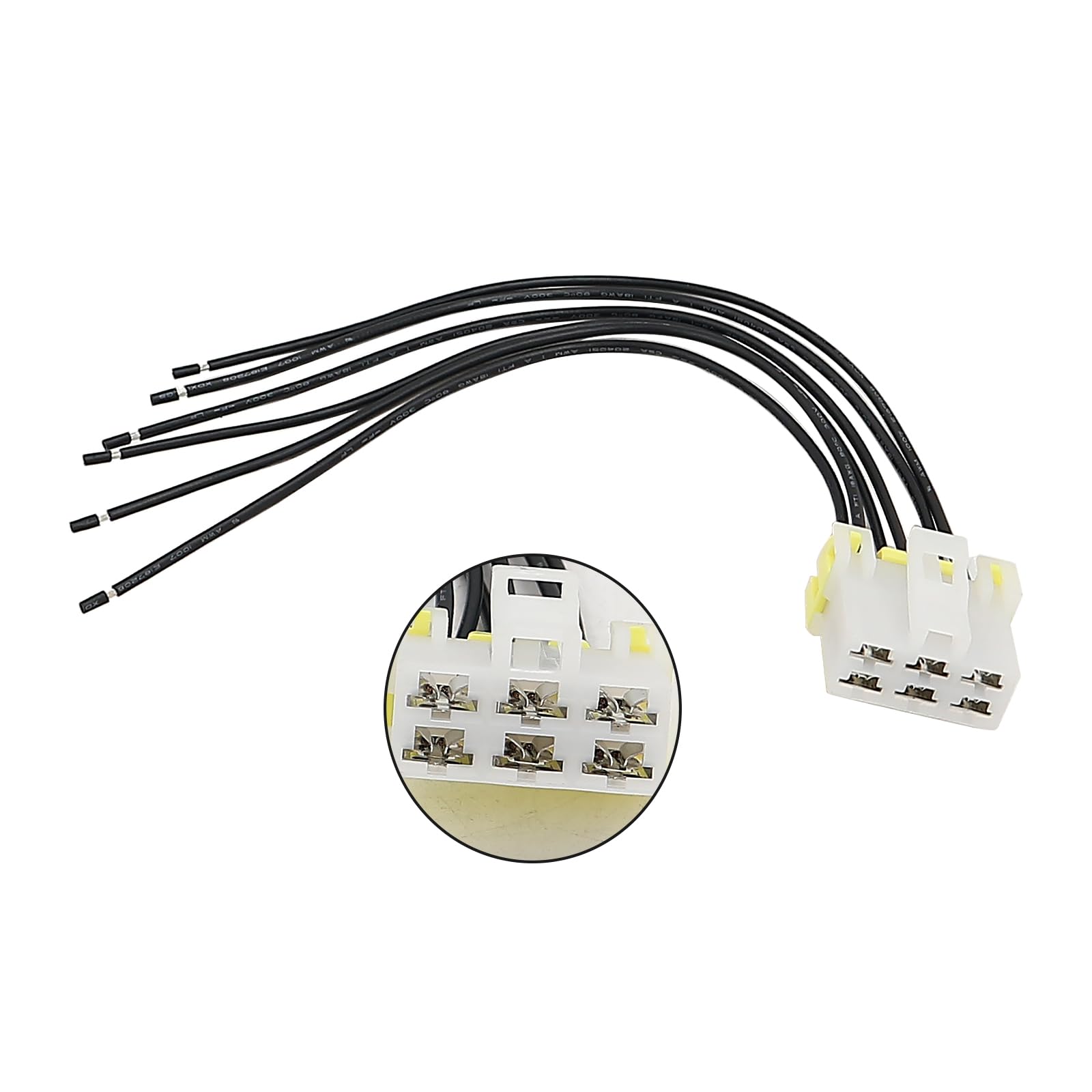 Manual Heater AC HVAC Control Wiring Harnesses Compatible with 2013-2017 Subaru XV Crosstrek 655-58785