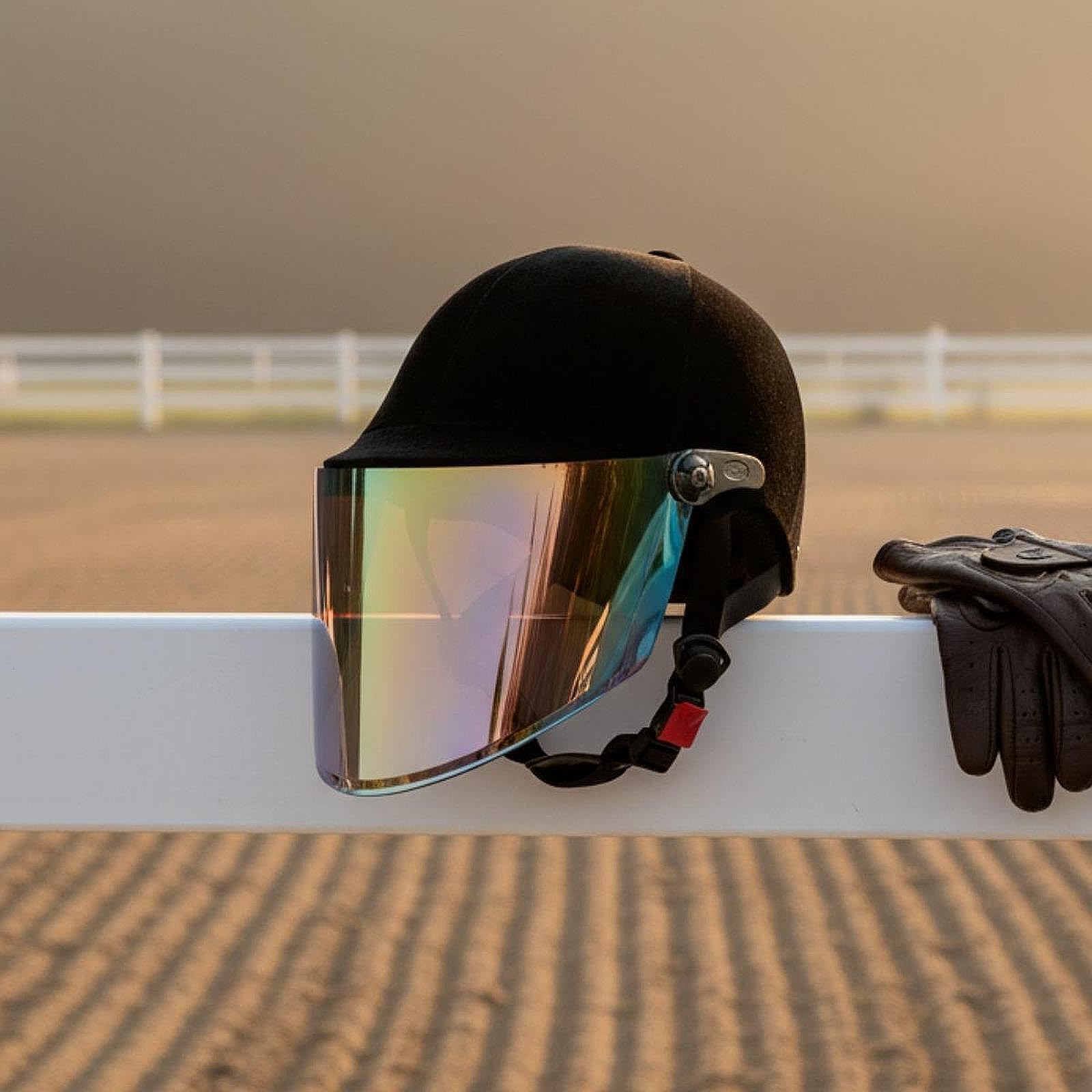 Casco da Equitazione per Bambini, Sport all'Aria Aperta, Professionale, Pratico, Semplice, Portatile, per Principianti, Cappello da Equitazione,