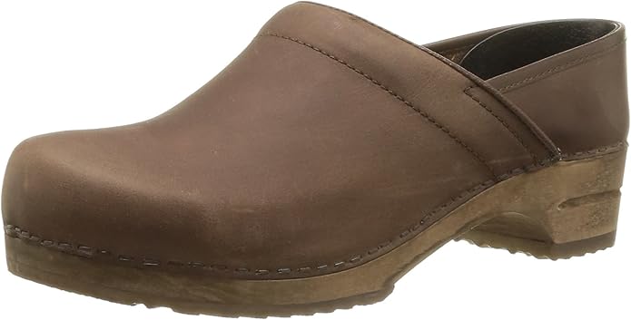 Zoccoli Uomo Sanita Jamie - In Pelle Con Suola In Legno O PU, Comfort E Design Danese - Foto 6