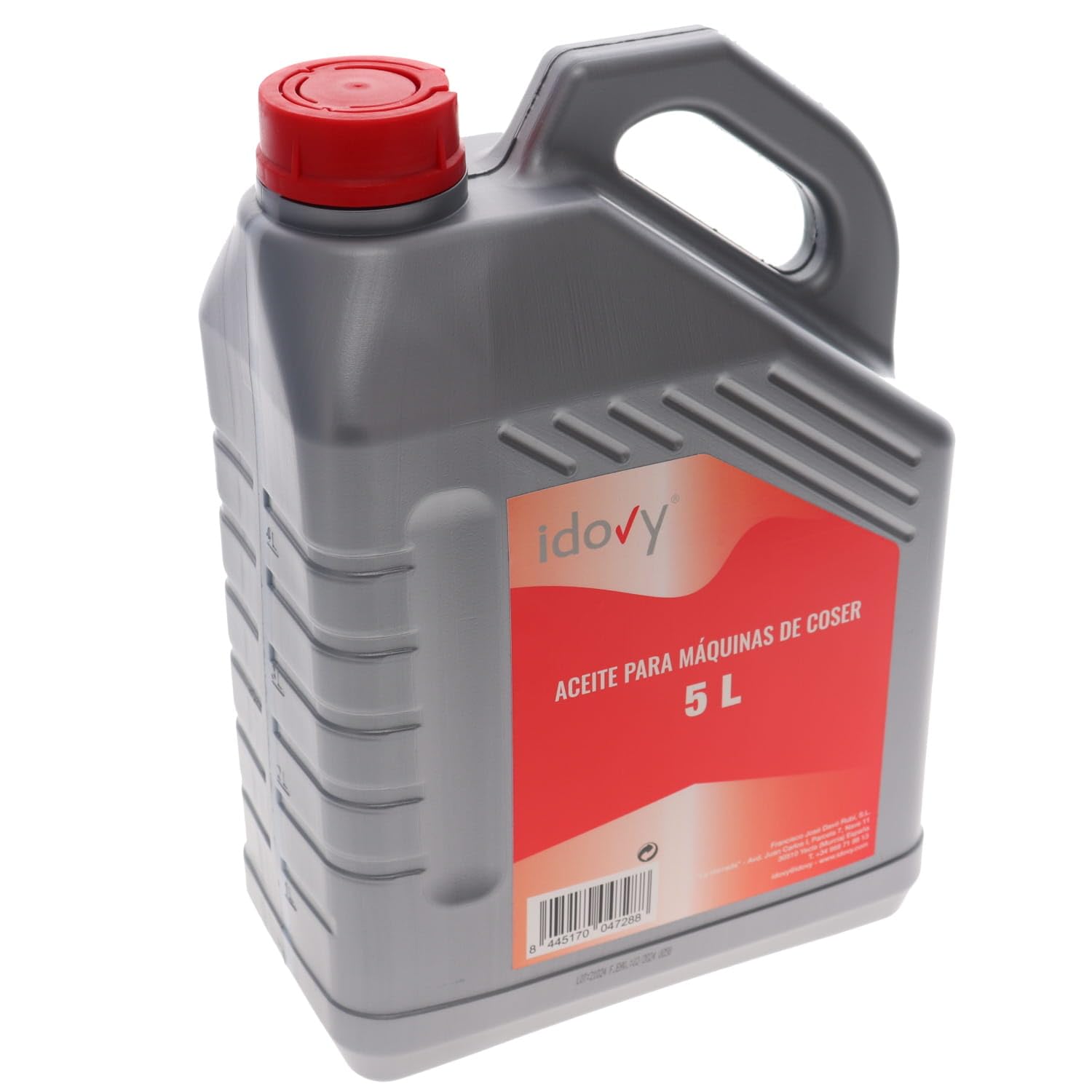 Huile spéciale pour machines à coudre - Lubrifiant incolore (5 litres)