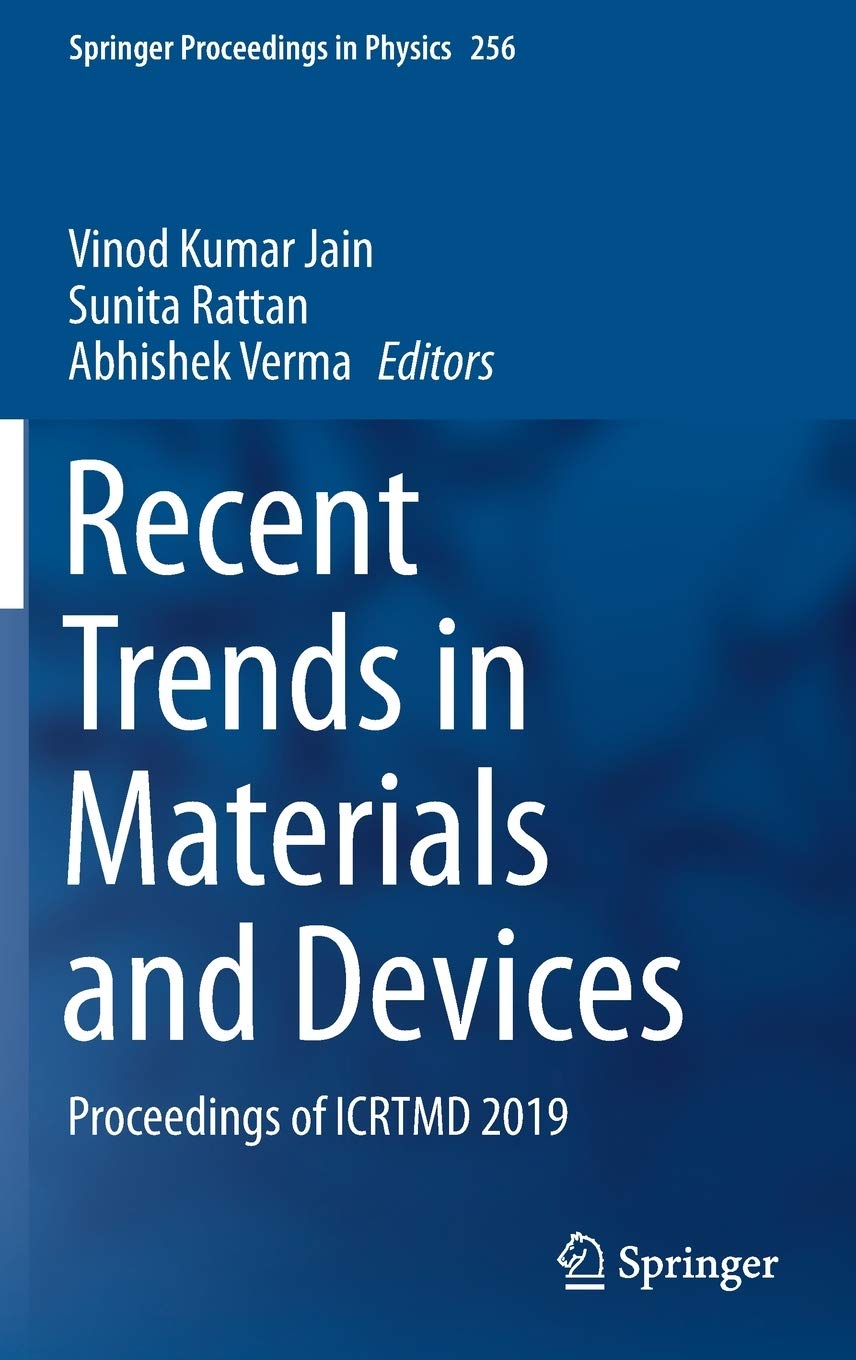 Recent Trends in Materials and Devices: Proceedings of ICRTMD 2019