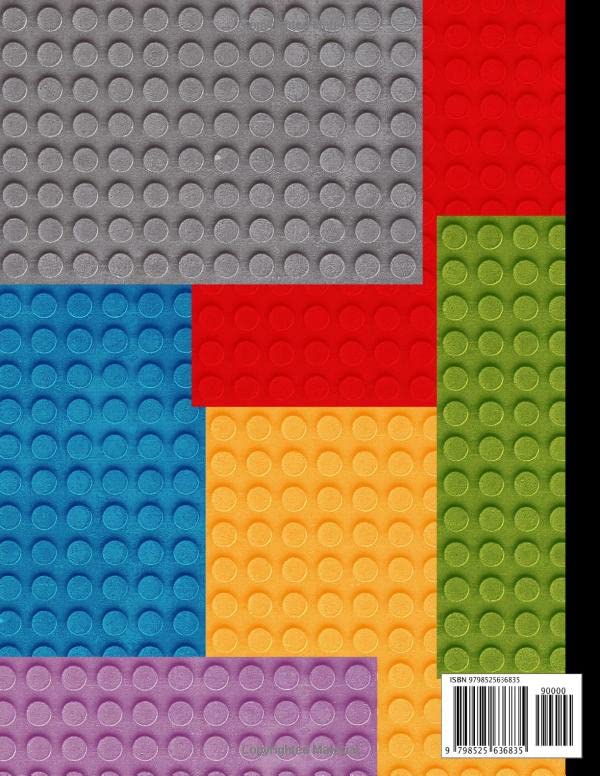 Composition Notebook: Building Bricks ~ Wide Ruled Line 110 Pages ~ 8.5" x 11" - Image 2