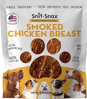 Smoked Chicken Snisnax Breast Dog Treats, 48 oz.Pack-1