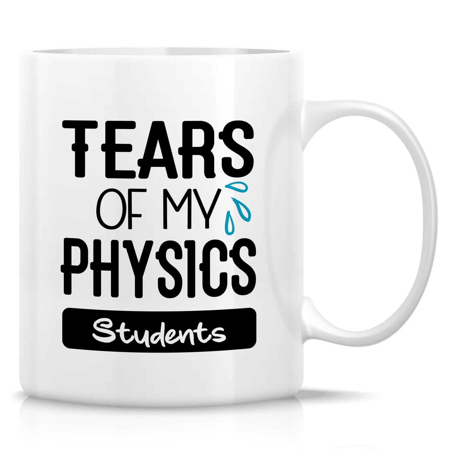 IKJHG Funny Physics Teacher Mug Gift Tears of My Physics Students 11 Oz Ceramic Coffee Mug - Thank-You Sarcastic Motivational Inspirational Birthday Gift for Her Him Friend Coworker Dad Mom Sis Bro