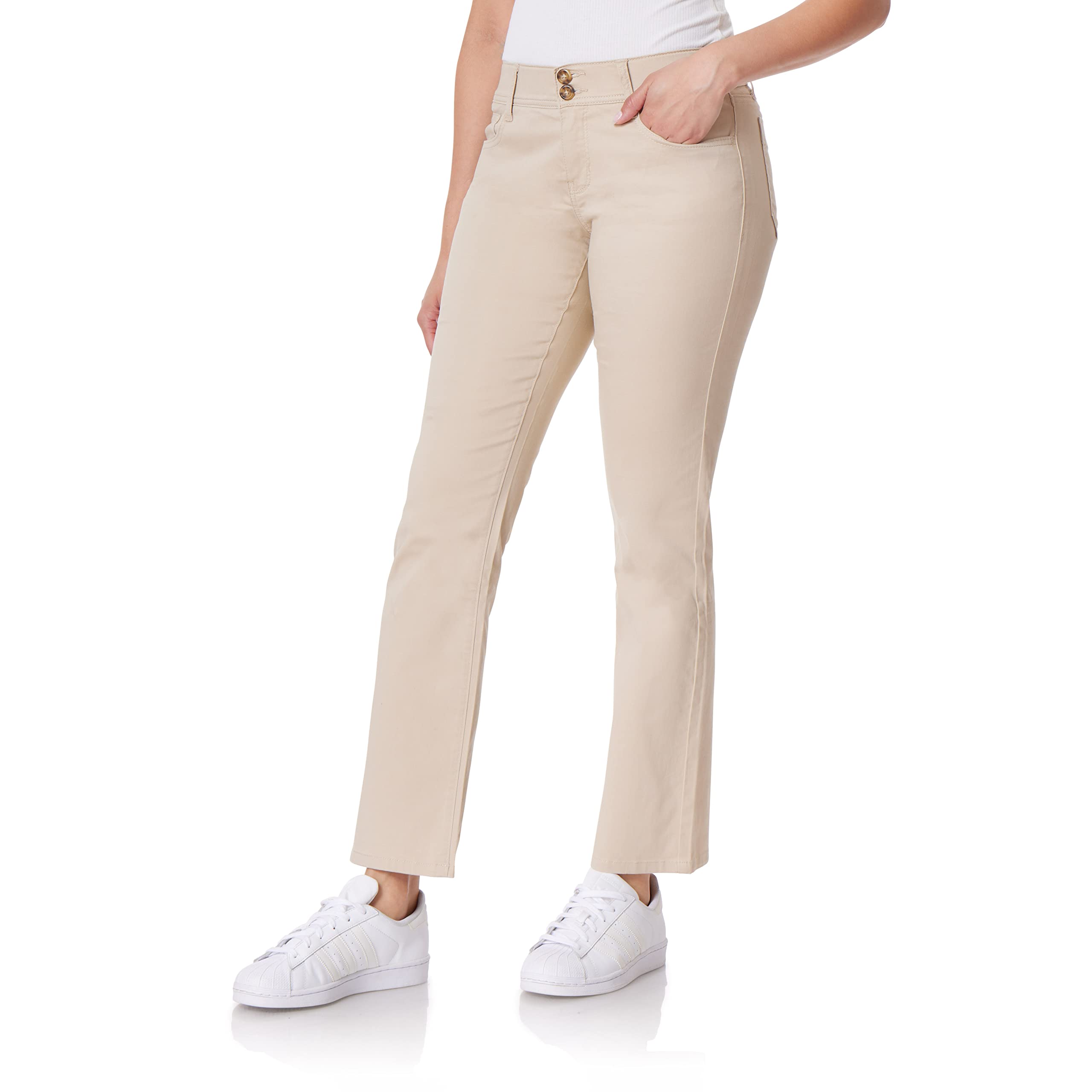 WallFlower Jeans for Women Luscious Curvy Uniform Bootcut Mid-Rise Juniors Pants