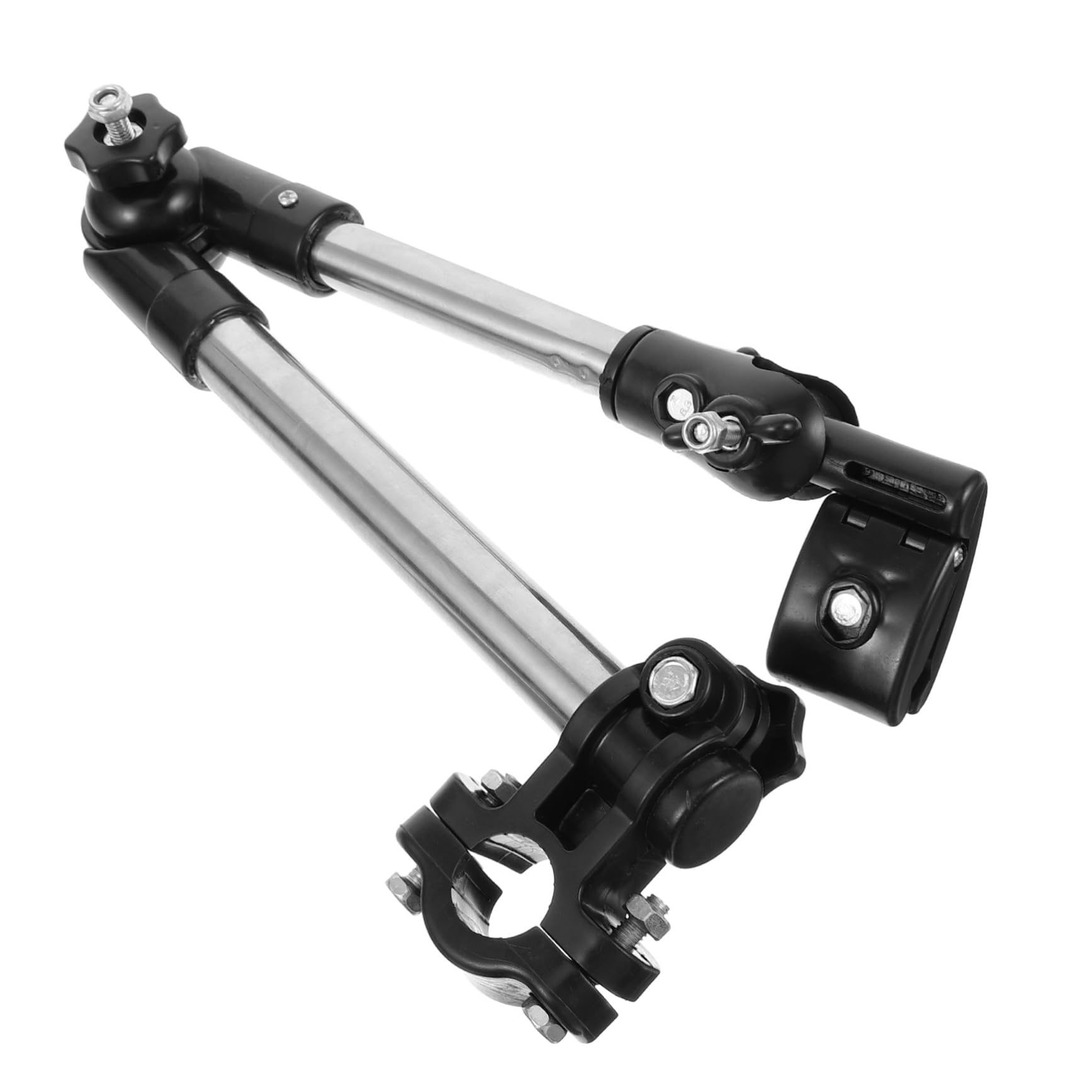 BRIGHTFUFU Multipurpose Umbrella Clamp Holder Bike Umbrella Bracket for Various Vehicles Durable Easy to Use