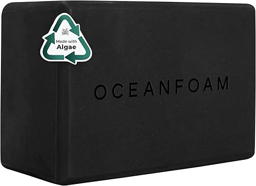 Oceanfoam Bloque de entrenamiento  Bloque de ejercicio de espuma de alta densidad, ligero, antideslizante para estabilidad y apoyo en pilates, yoga,