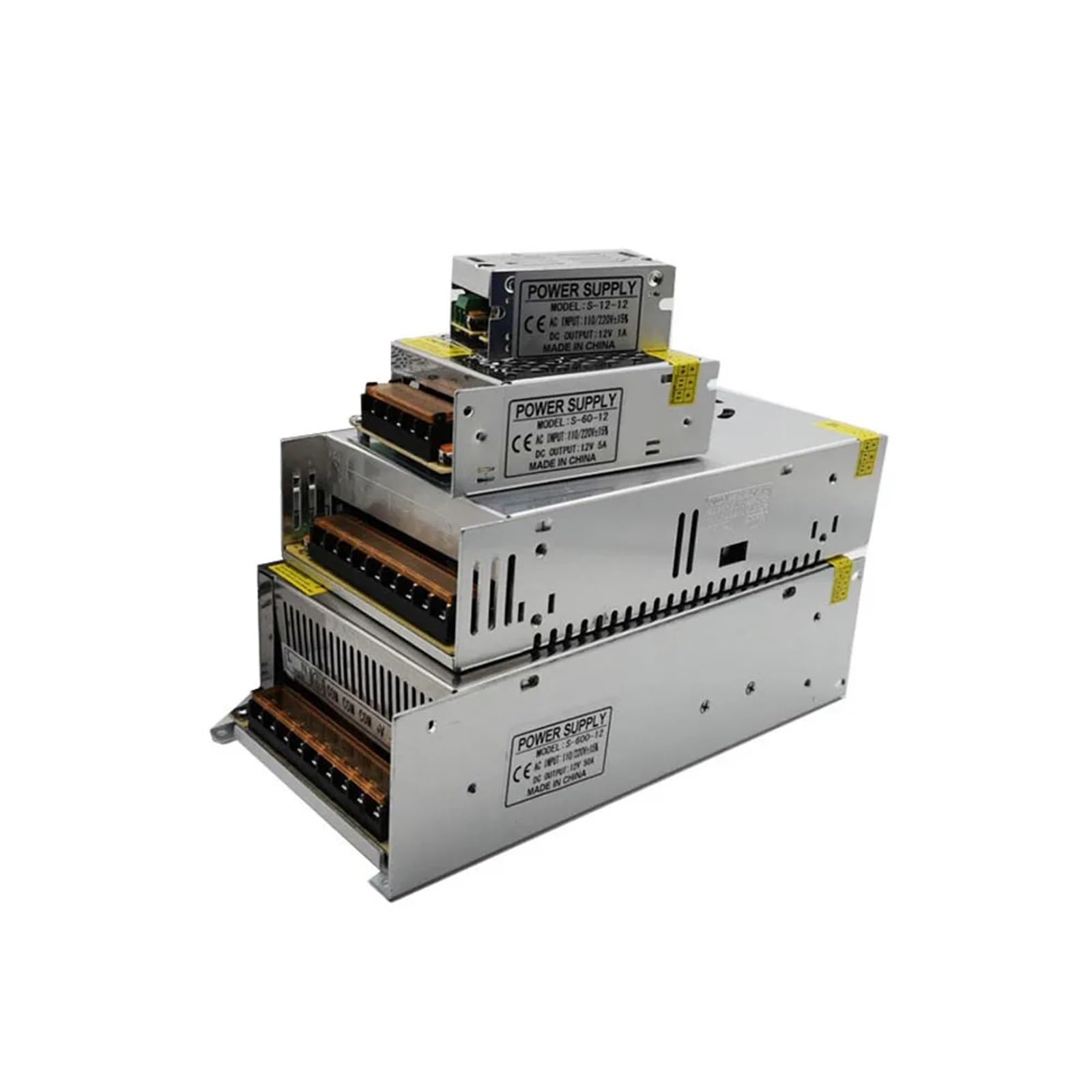 Transformator impulsowy do LED 220 V na 12 V 1 A 2 A 5 A 10 A, 20 A, 30 A, 40 A, 60 A, zasilacz sieciowy do sterowników LED (110 V, 3A)
