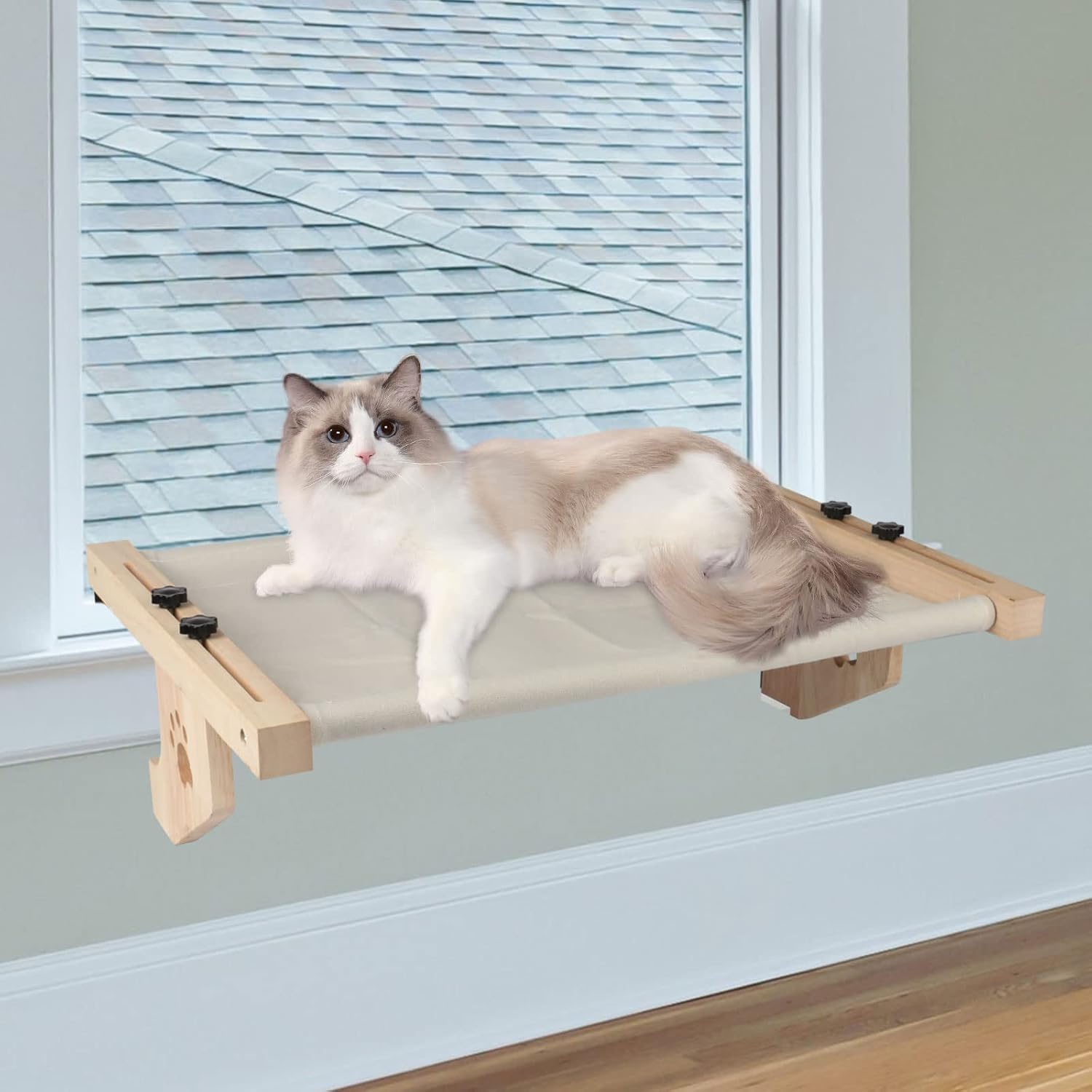 Ligebul Cat Window Perch,Large Cat Window Hammock Bed