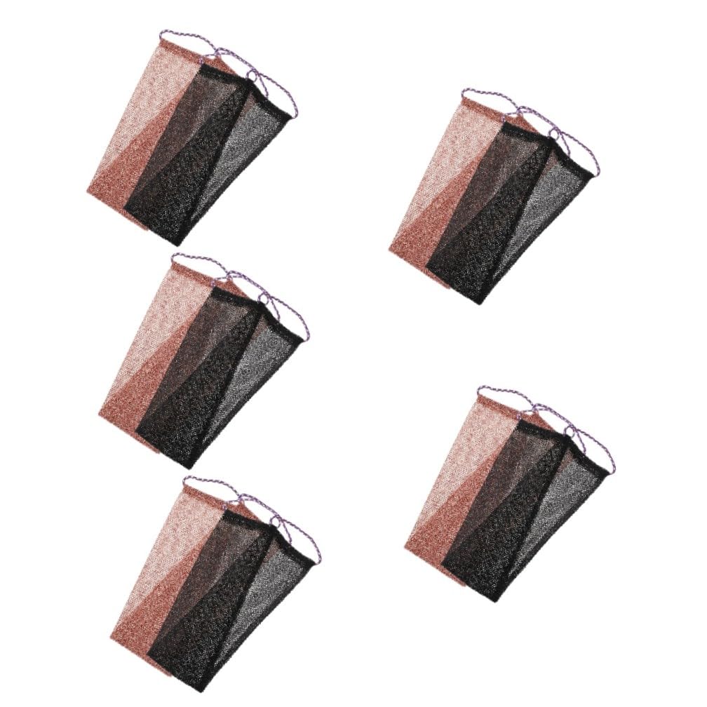 Alipis 10 Piezas Toalla De Baño Con Cordón Depurador De Cuerpo Para La Espalda Toalla De Ducha Exfoliante Toalla Para Fregar La Espalda Esponja Africana Nylon Perder Limpio Red De Esponja