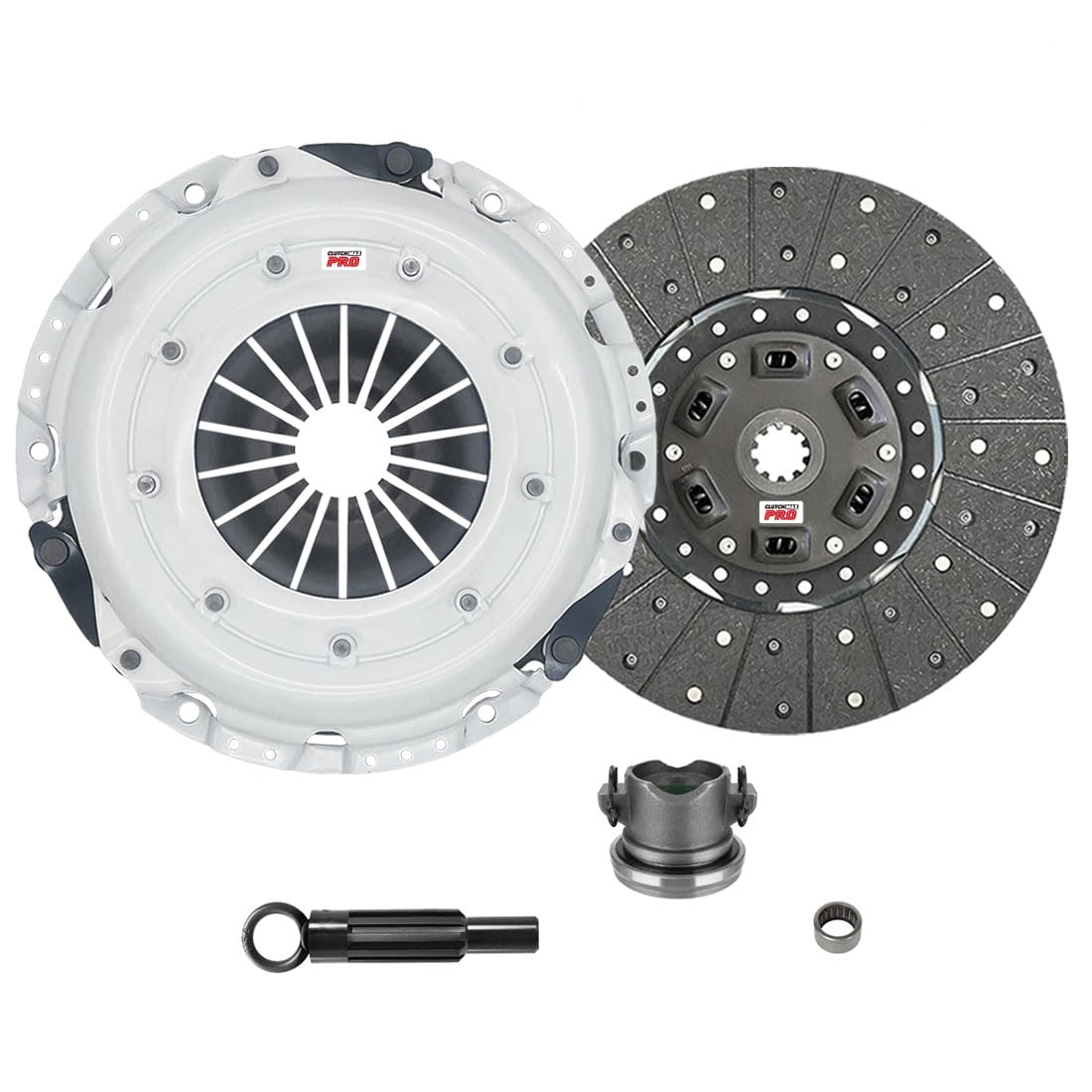 ClutchMaxPRO 12" Heavy Duty OEM Clutch Kit compatible with Dodge B150 B250 B350 B1500 B2500 B3500 Dakota Ram 1500 2500 3500 3.7L 3.9L 4.7L 5.2L 5.9L 2006-2009 Raider (CP05111HD-CK)