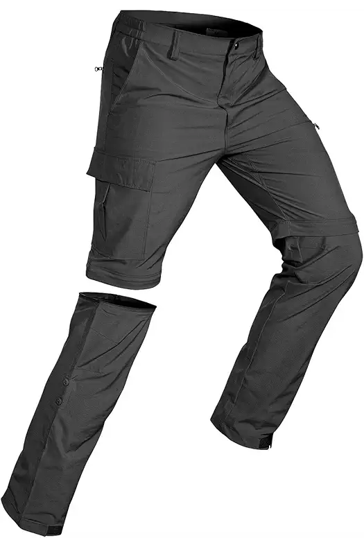 Wespornow Men's-Convertible-Hiking-Pants Quick Dry Lightweight Zip Off Breathable...