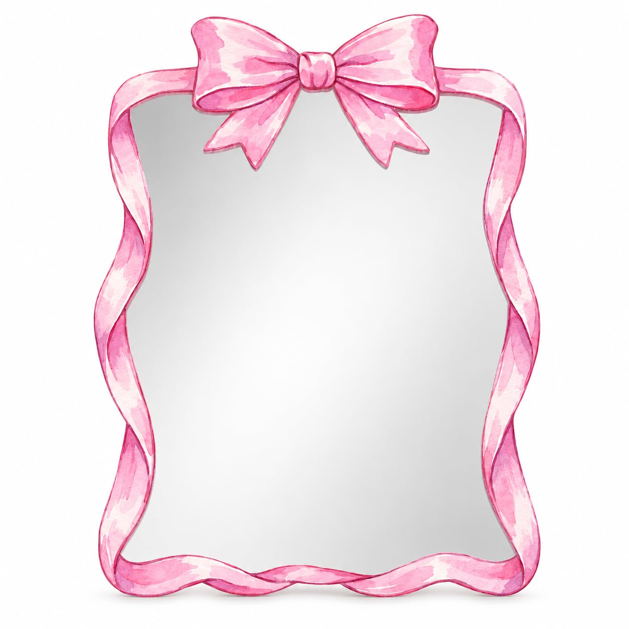 Gosodeny Pink Bow Mirror Locker Accessories Magnetic Coquette Mirror Organizer for Locker Decor Back to School Essentials Cute Locker Decorations Back to School Essentials