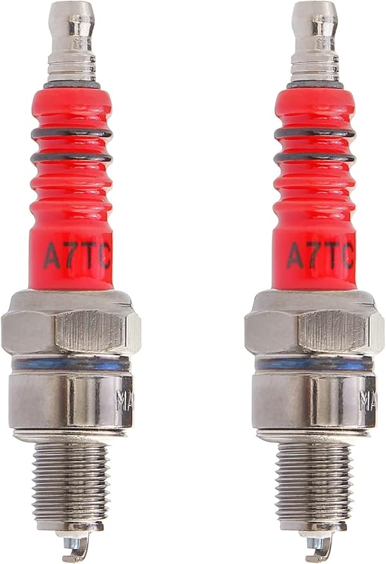 Vela de ignição LIYYDS A7TC para motores GY6 – 2 unidades