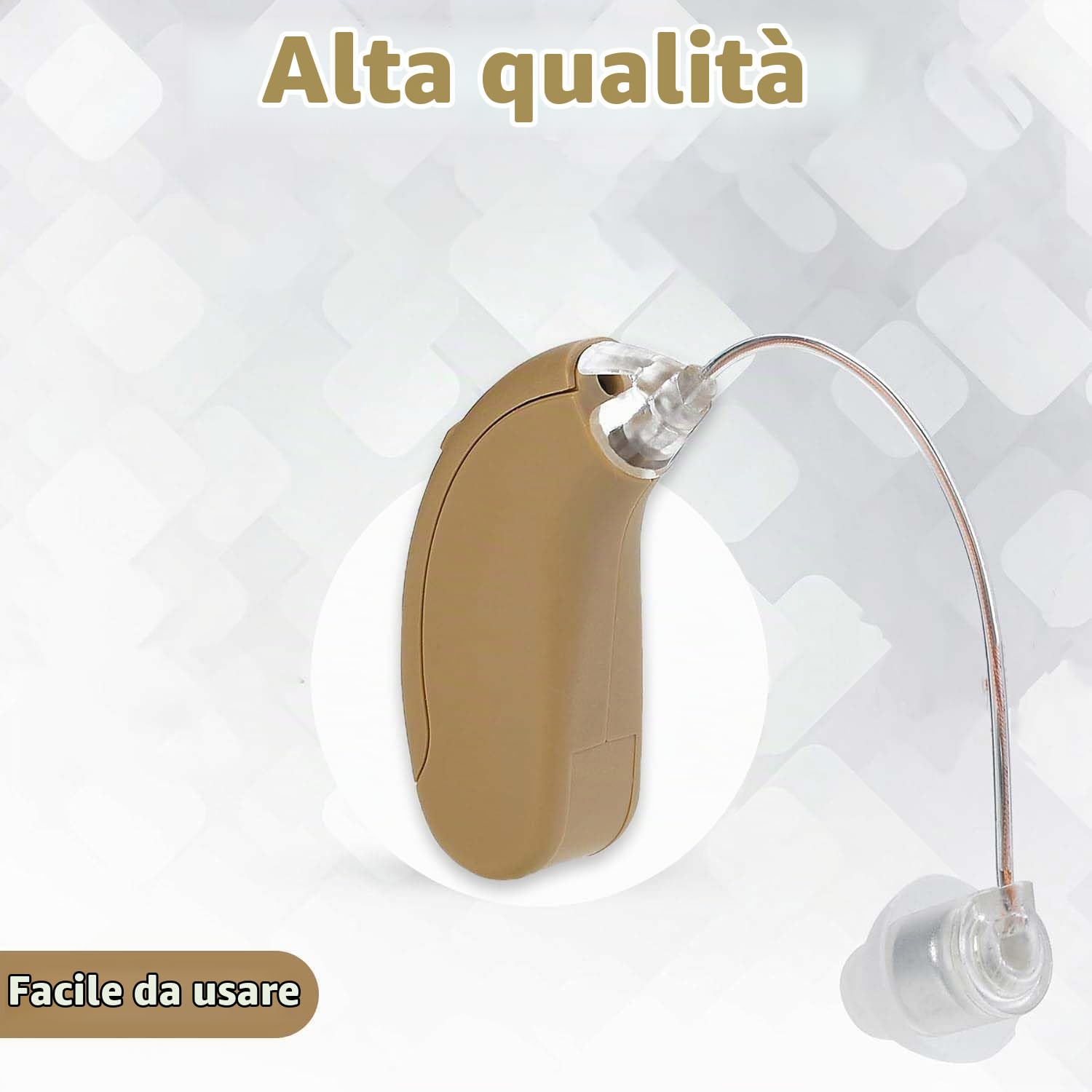 MEDca Digital BTE Hearing Personal Sound - Perfetto per uomini e donne