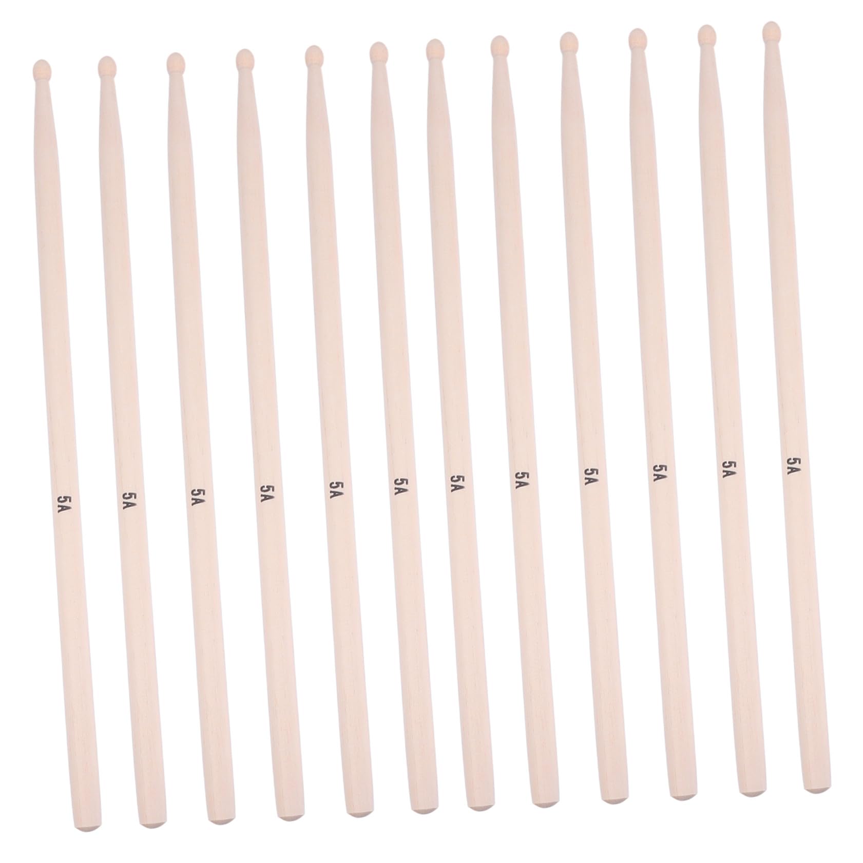 Toyvian 20 Sztuk Bęben Stożek Okrągła Końcówka Podudzia Drewniane Podudzia Drewniane Rytm Kije Końcówka Bęben Pałeczki Marszowe Bęben Bęben Ręczny Kij Dla Dzieci Bęben Drewniany Pałeczka