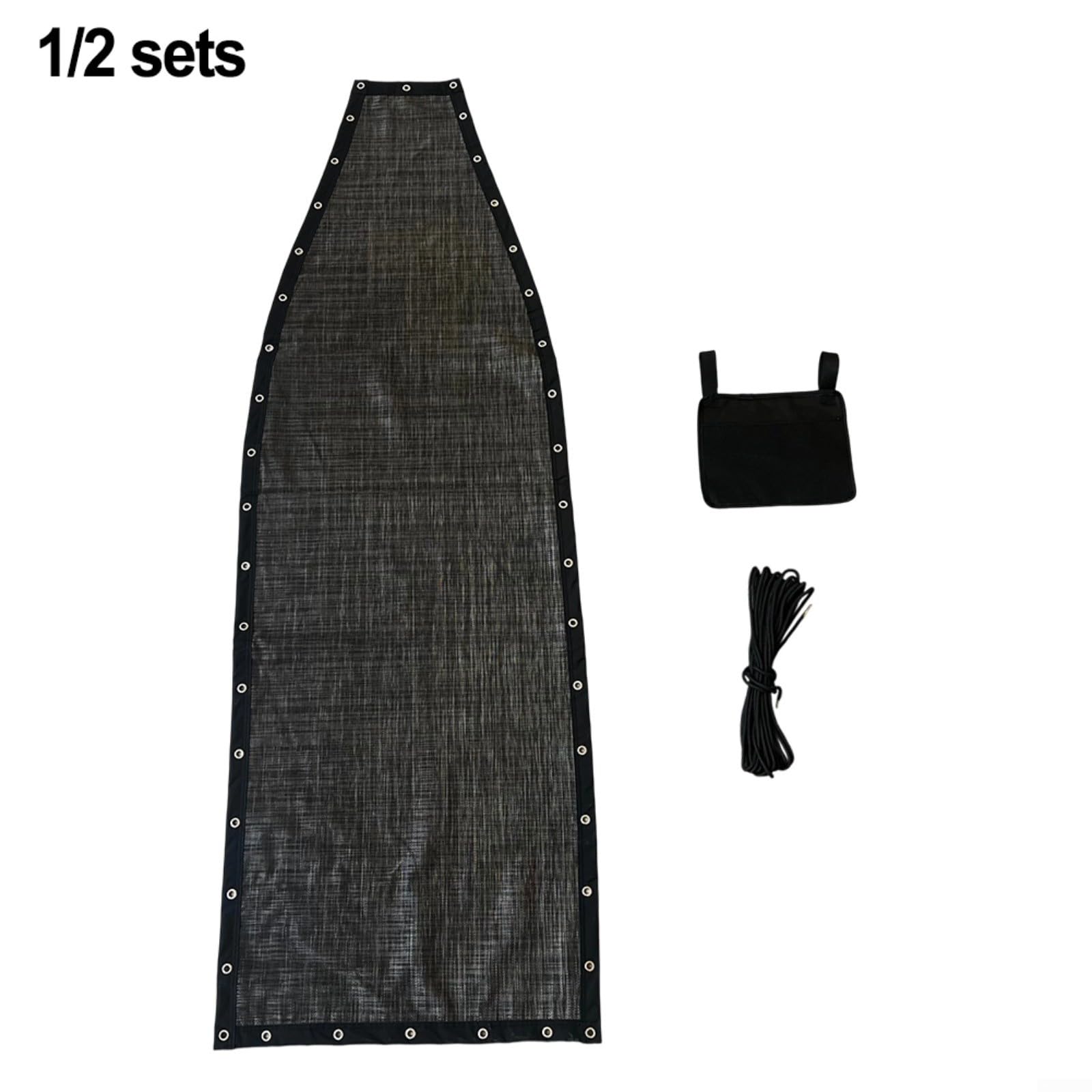 Paño de asiento de repuesto para silla columpio colgante con textileno, diseñado para múltiples modelos, ofrece apoyo y comodidad fiables (2 piezas sin bolsillos)