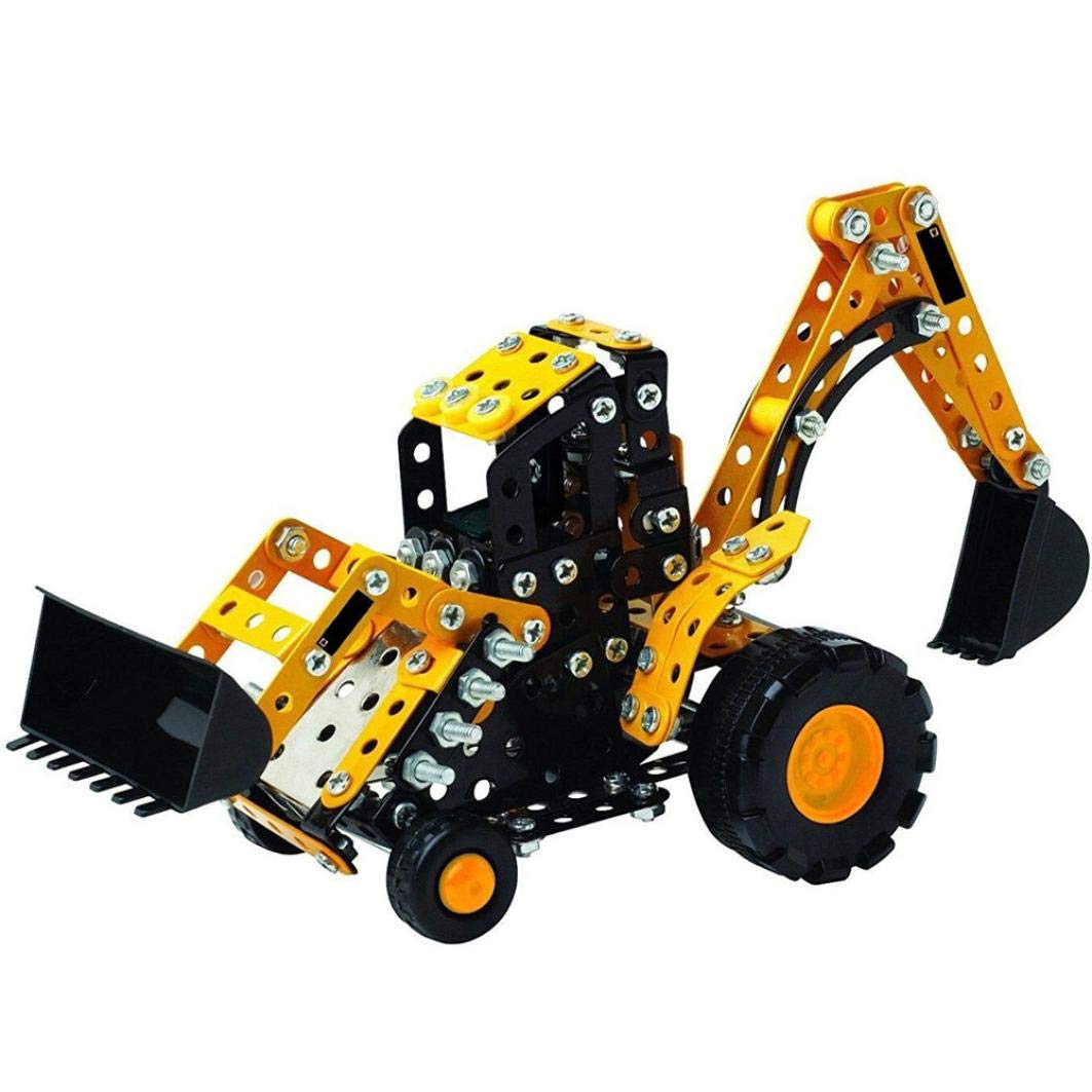 Roysberry Toys Toy Car Carrier, Engineer Car Set 311 pcs Car Model 3D Puzzle Kid Toy, STEM Education Metal Toys Cars with Remote Trucks Buggy Christmas Birthday Gifts Hobby Toy Boys