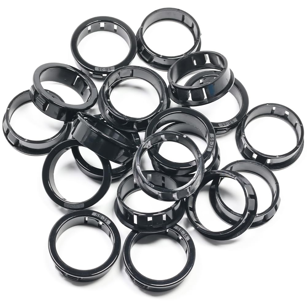 EASYEAH Black Snap-in Grommets - Cable Protection -18