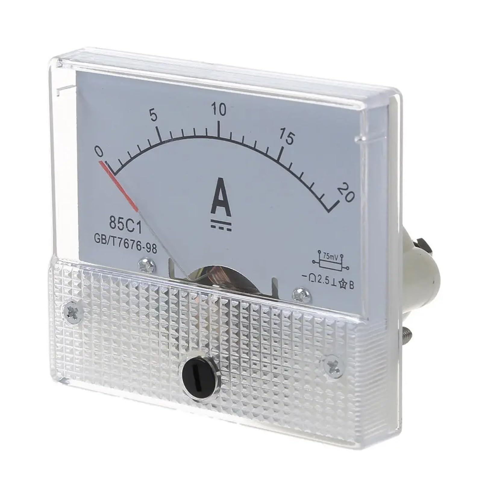 Ampèremètre analogique 20 A pour éviter les surcharges de circuit
