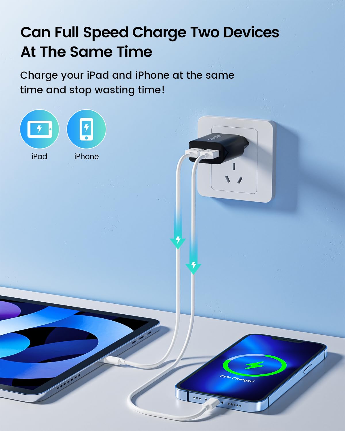 APPLE ADAPTADOR DE CORRIENTE USB 5W