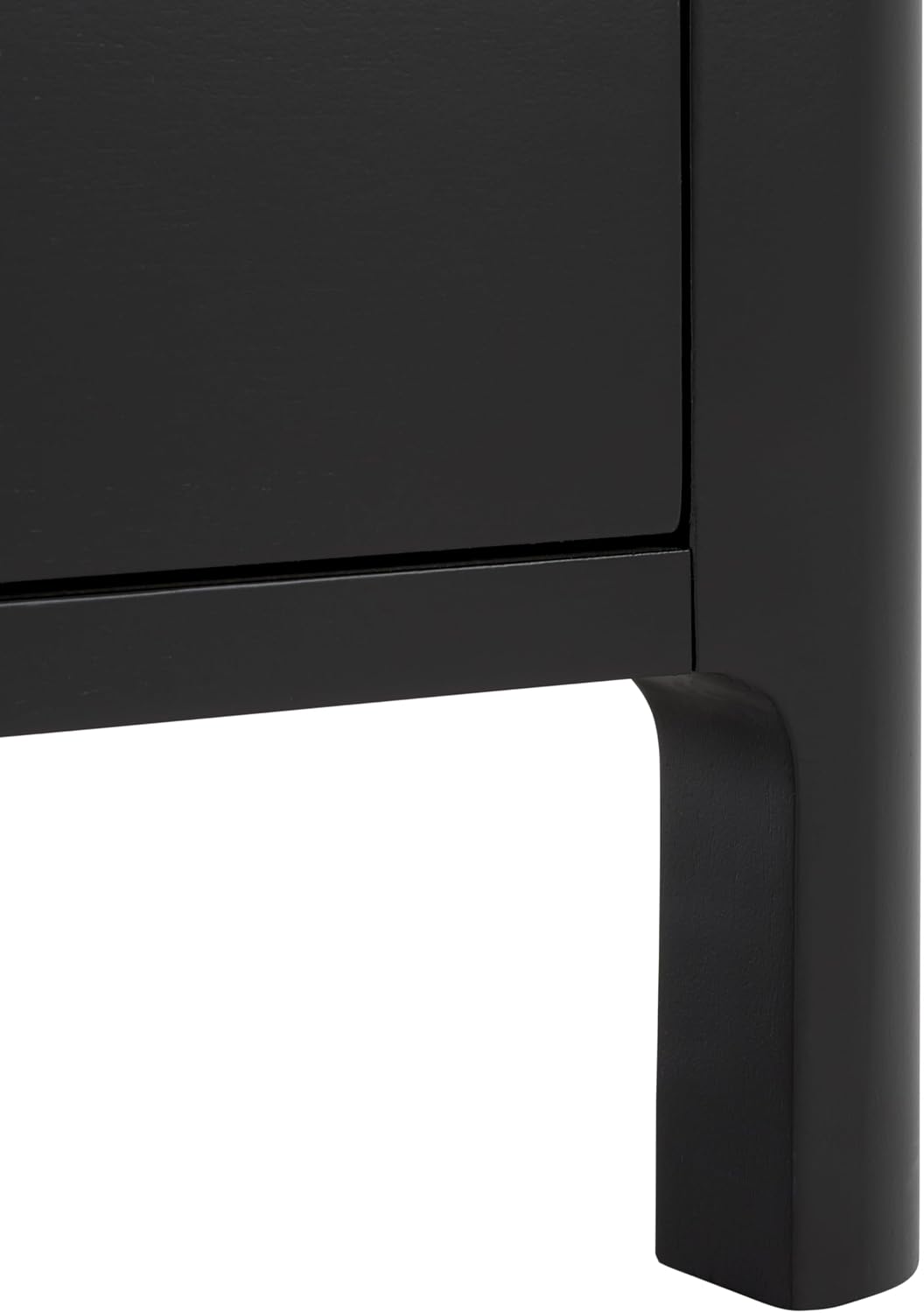 SAFAVIEH Couture Collection Abbiava Black 3-Drawer Nightstand (Fully Assembled)
