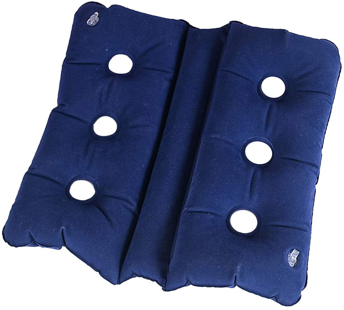 FOOJO Cojín de Asiento Inflable de Aire para Oficina, Silla de Ruedas médica, cojín de Aire, colchón de Asiento Inflable, antiescaras, previene el decúbito, para aliviar la presión del nervio ciático