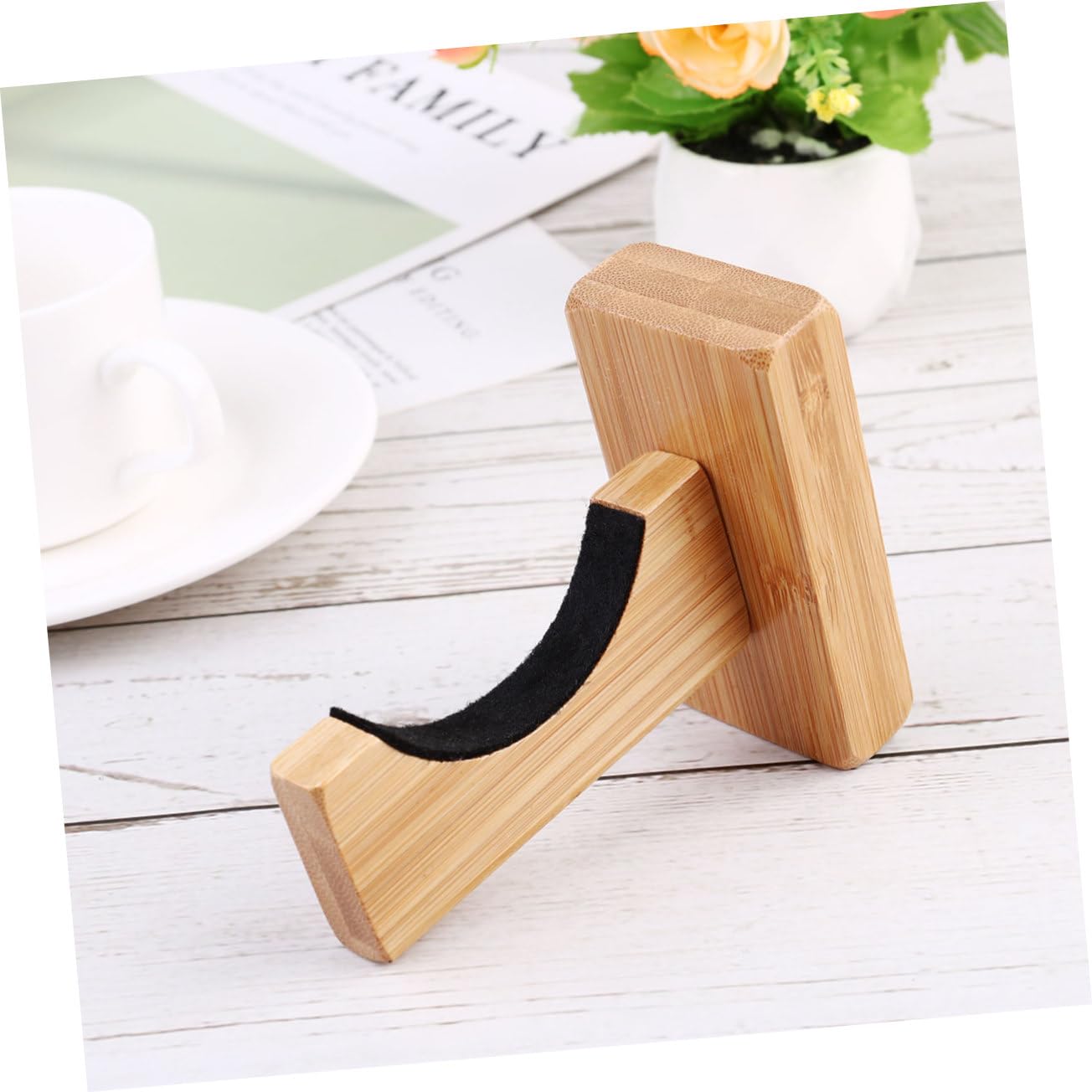 GALPADA Baseball Bat Stand Holder Rack Baseball Bats Stand Hockey Stick Wooden Khaki