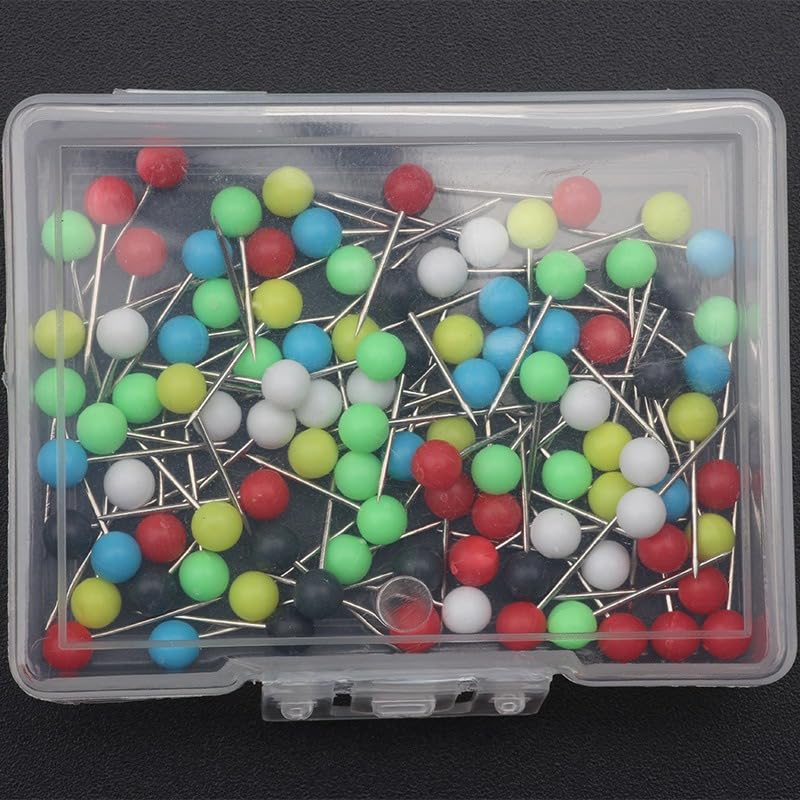 200 pines para pesca de carpa en caja para organización miniatura 7