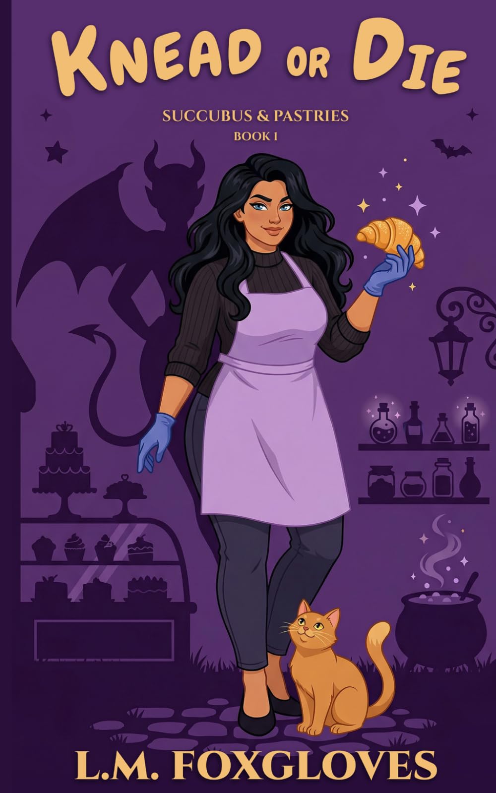 Knead or Die — A Succubus Bakery Mystery: Cozy Paranormal Mystery Romance (Succubus & Pastries)