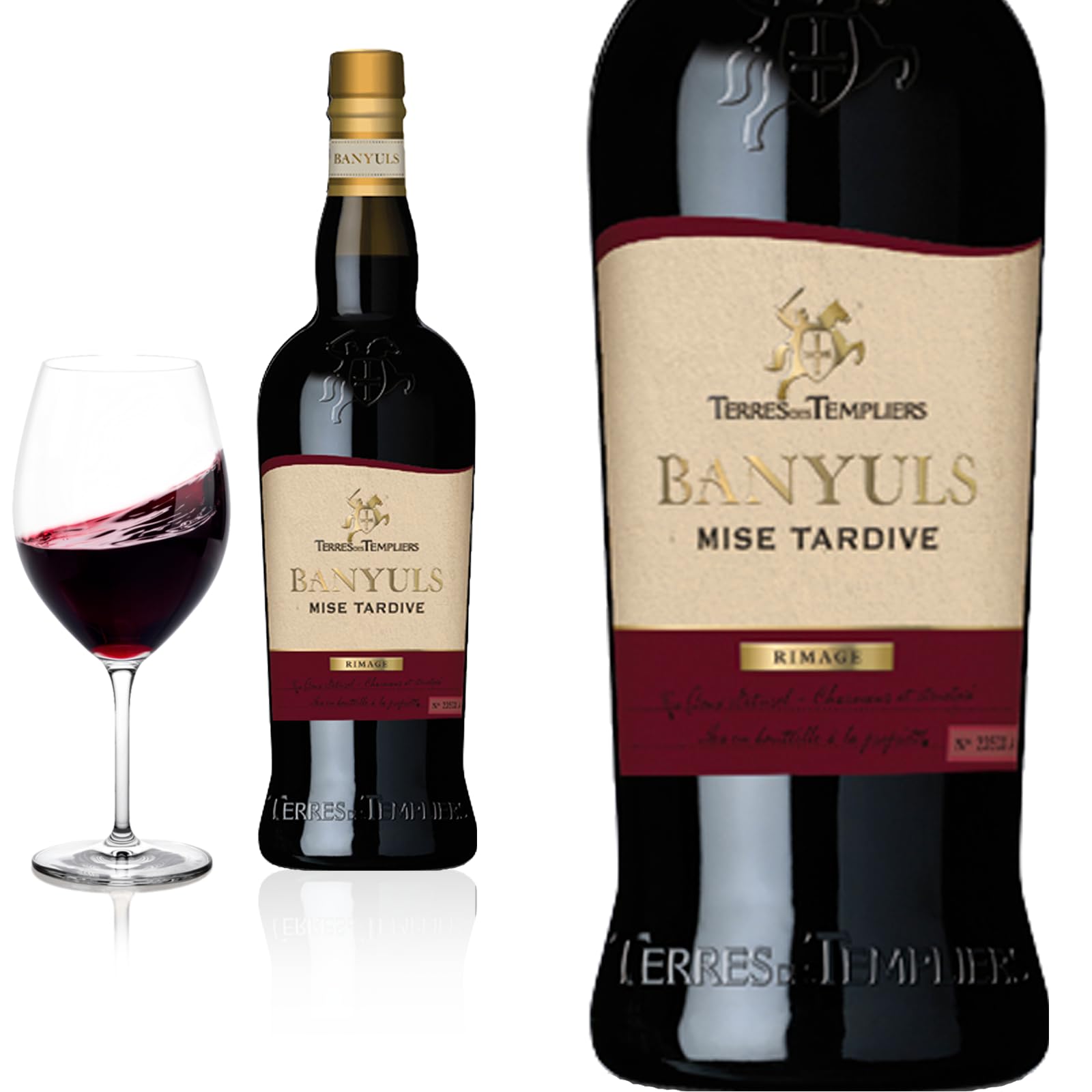 2020 Banyuls Rimage MISE TARDIVE süß von Terres des Templiers - Rotwein