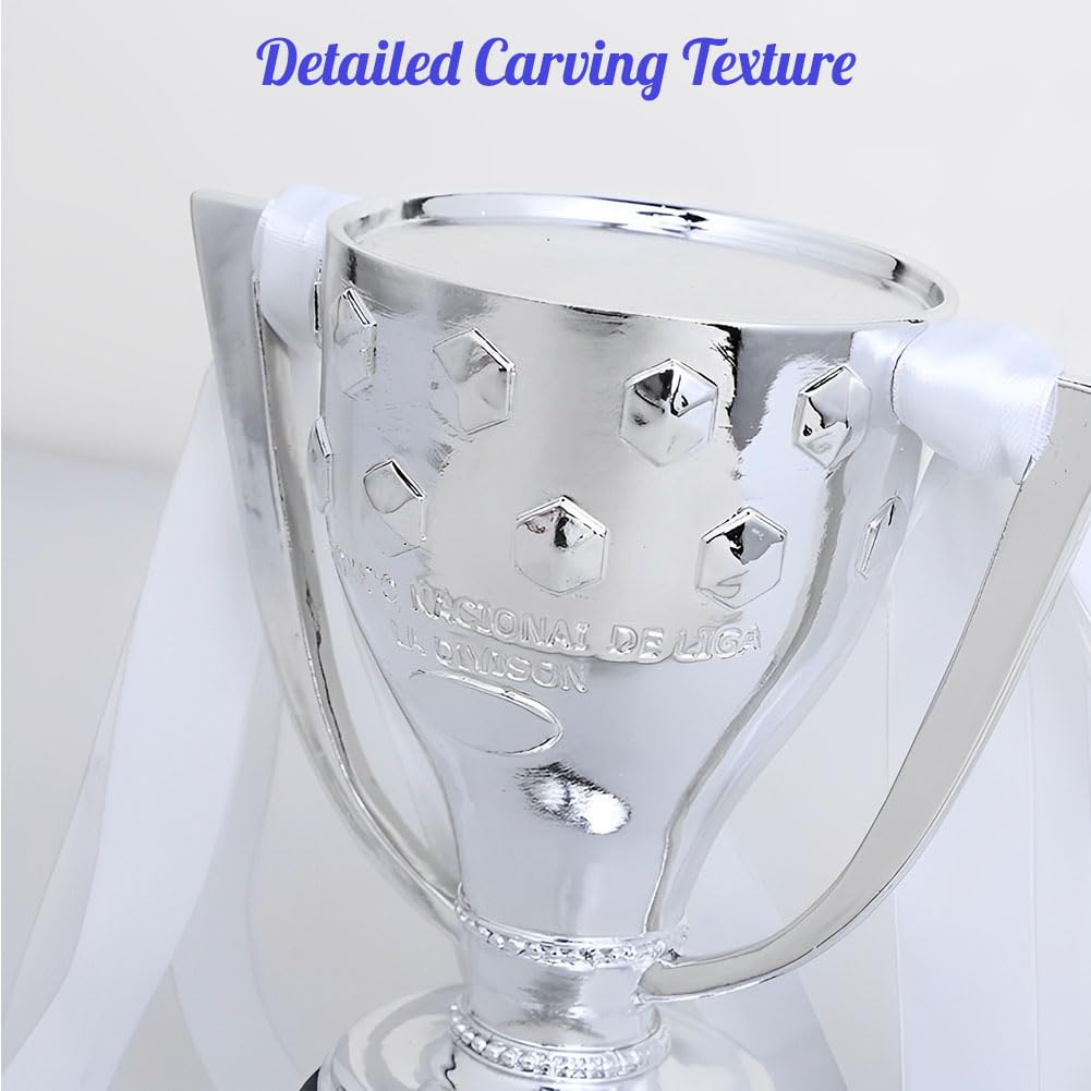Trofeo,Copa Del Rey Trofeo Replica la Liga Campeonato Trofeos Copa de la Liga Española de Fútbol Club Souvenirccionables/16Cm