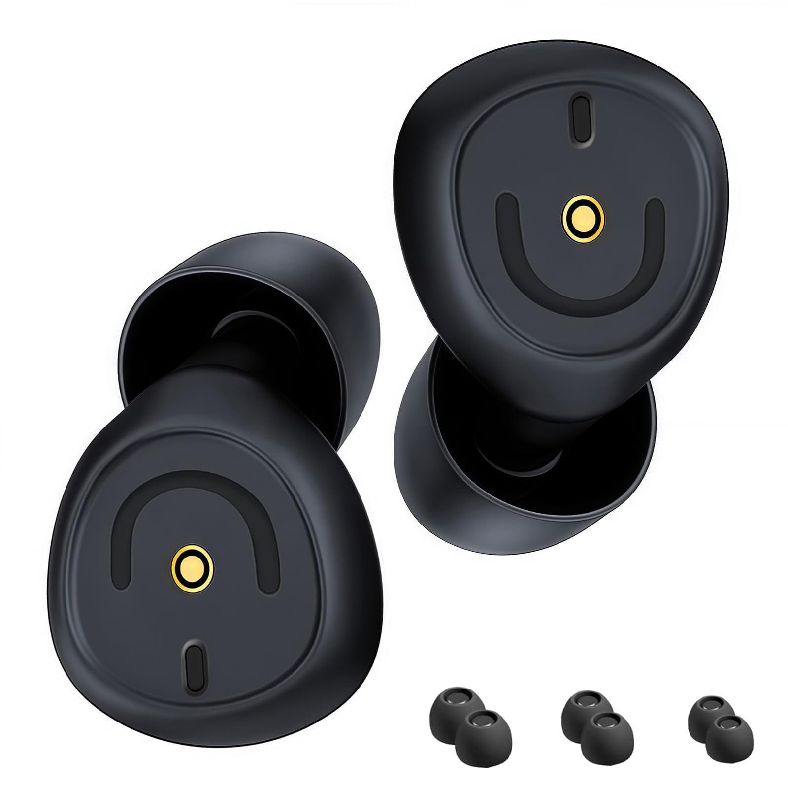 bharatbazaar Ear Plugs for Sleep Noise Cancelling, Comfortable Ultra Soft Reusable Washable 50dB Noise Reducing Earplugs with Case & 6 Eartips S, M, L, for Concert, Working, Studying, Traveling-picture-44