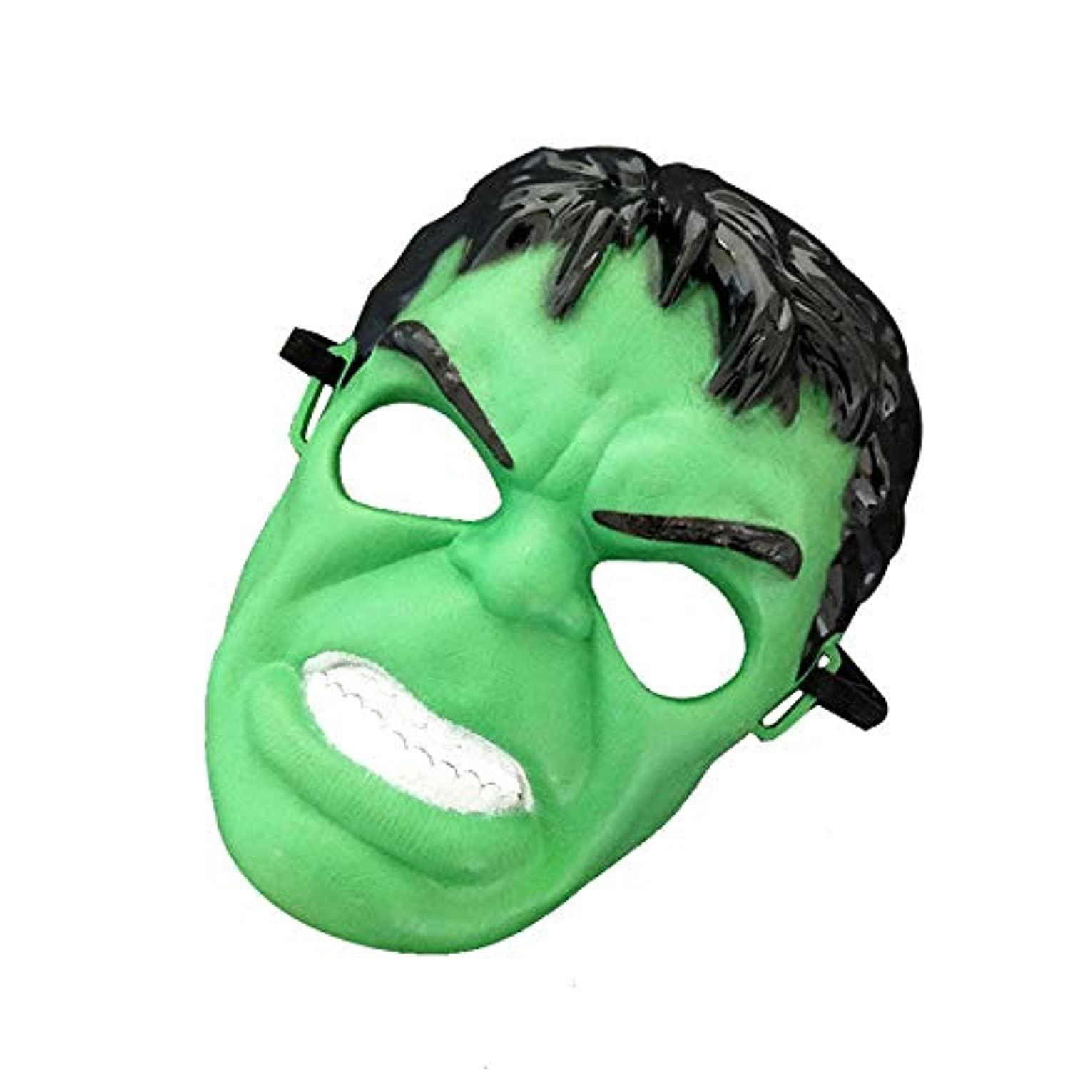 Hulk Green Giant Plastic Face Mask for Party Halloween Masquerade Cosplay Costume Accessory Toy Gift Boy Kids