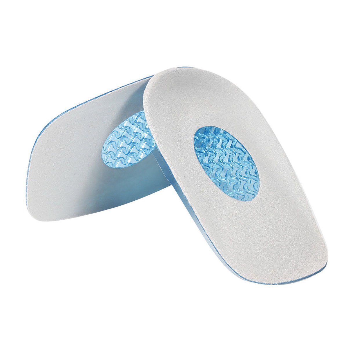 Pedimend (3PAIR – 6pcs) per tallone in gel di silicone sottopiede | ridurre i dolori dolori muscolari e | riduce l' attrito e pressione sul tallone | dolore alleviare il mal di fascia plantare |