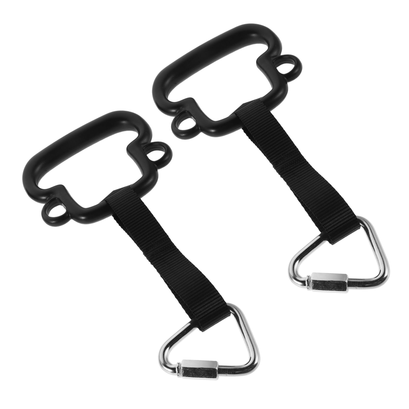 balacoo 1 Pair Gymnastic Rings for Sturdy Outdoor Exercise Equipment Monkey Shaped Design for Imaginative Play for Obstacle Course and Backyard Fun