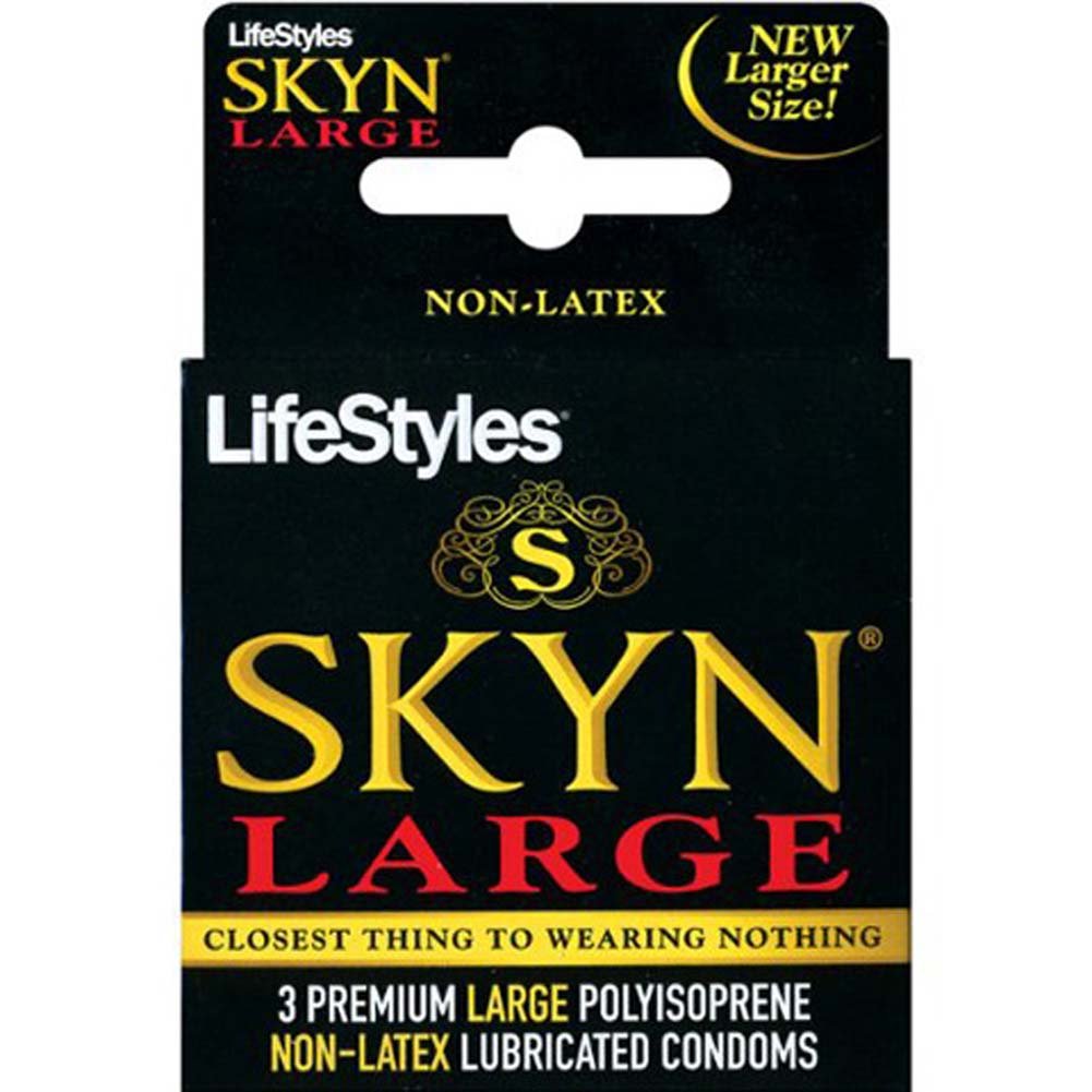 Lifestyles Large Non-Latex, 3 Count