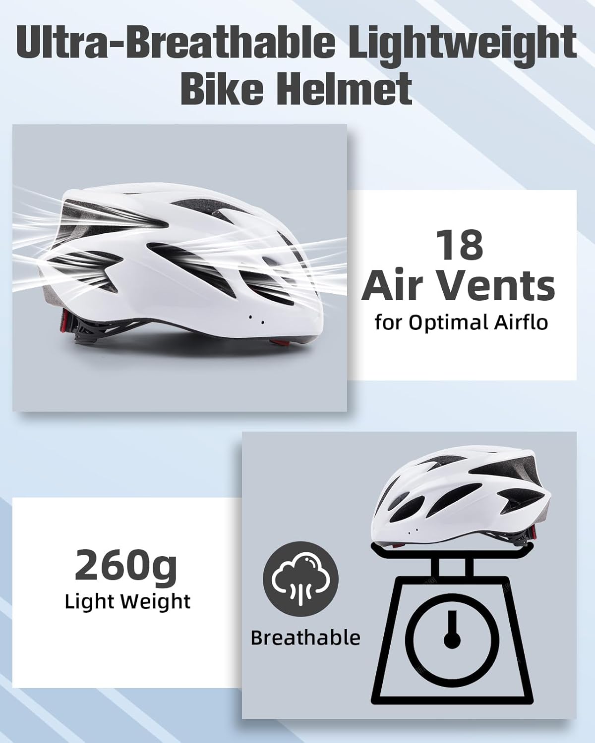 Zacro Adult Bike Helmet Lightweight - Bike Helmet for Men Women Comfort with Pads&Visor, Certified Bicycle Helmet for Adults Youth Mountain Road Biker