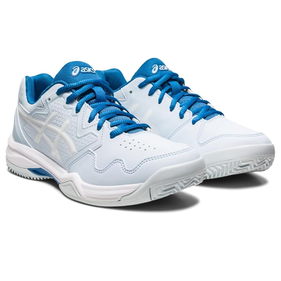 ASICS GEL-DEDICATE 7 ホワイト/ブルー Amazon.com | ASICS Gel-Dedicate 7 Clay Sky/White 6 B (M