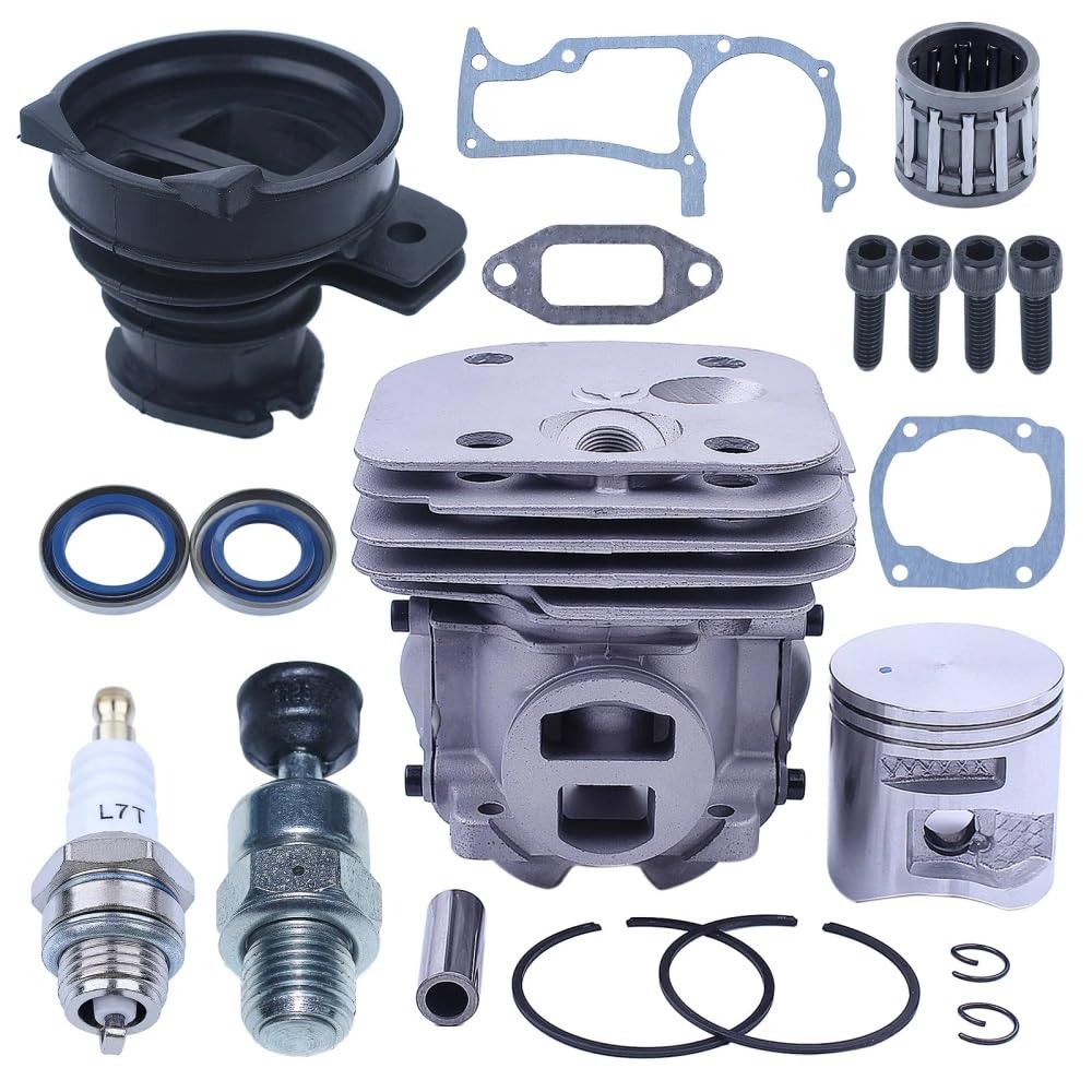 Yhfias One Color 50Mm Cylinder Piston Gasket Kit Fit For 365 372Xp X-Torq Chainsaw 5752557-02