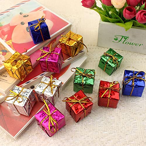 AMFIN® (Pack of 12) Christmas Tree Decoration Items/Christmas Gift Decor/Xmas Tress Decoration/X-Mas Tree Decoration/Gift Tree Decoration Box/Gift Ornaments for Tree - Image 5