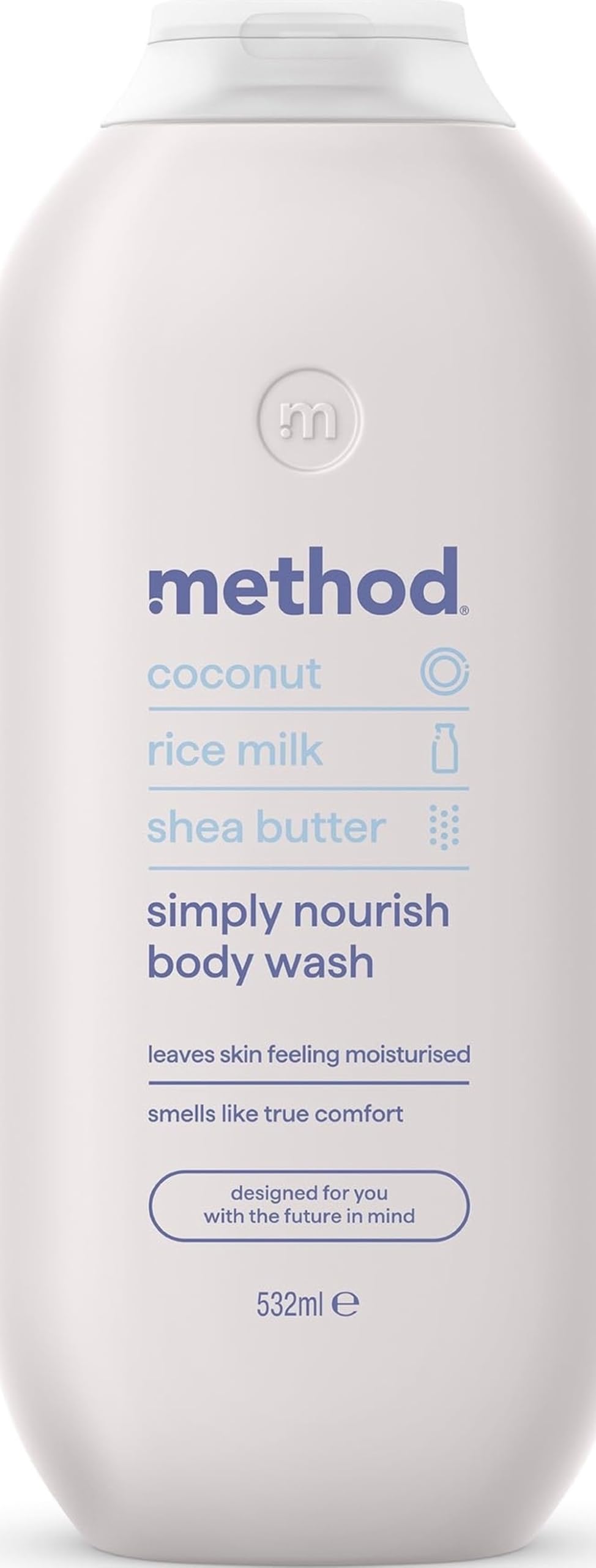 Method Body Wash Simply Nourish Shower Gel Coconut Rice Milk And Shea Butter ...