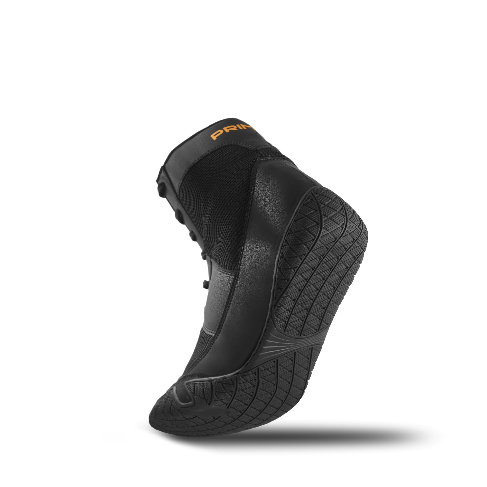 PSS Scarpe da boxe con impugnatura alla caviglia, lacci lunghi, per allenamento, sparring, taekwondo, combattimento, arti marziali, bodybuilding, atletica, fitness, sport, arrampicata