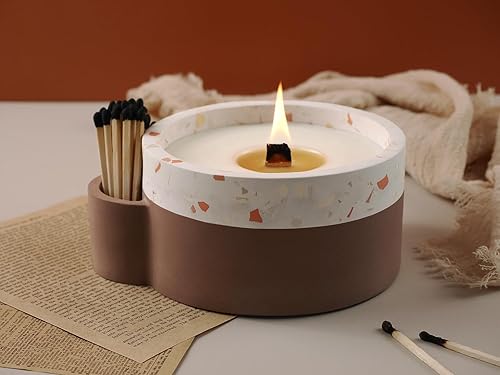 Miniatura 4 de Moldes redondos para tarros de velas, cilindro creativo de silicona, moldes para ollas, moldes para hacer botellas redondas de rayas de hormigón