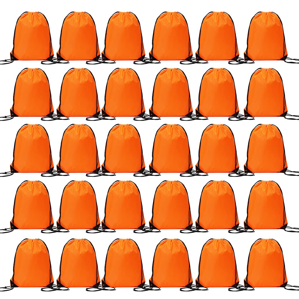 Bulk Drawstring Bags, Polyester Draw String Bags, Gym Sports Cinch Bag Drawstring Backpack for Women Men