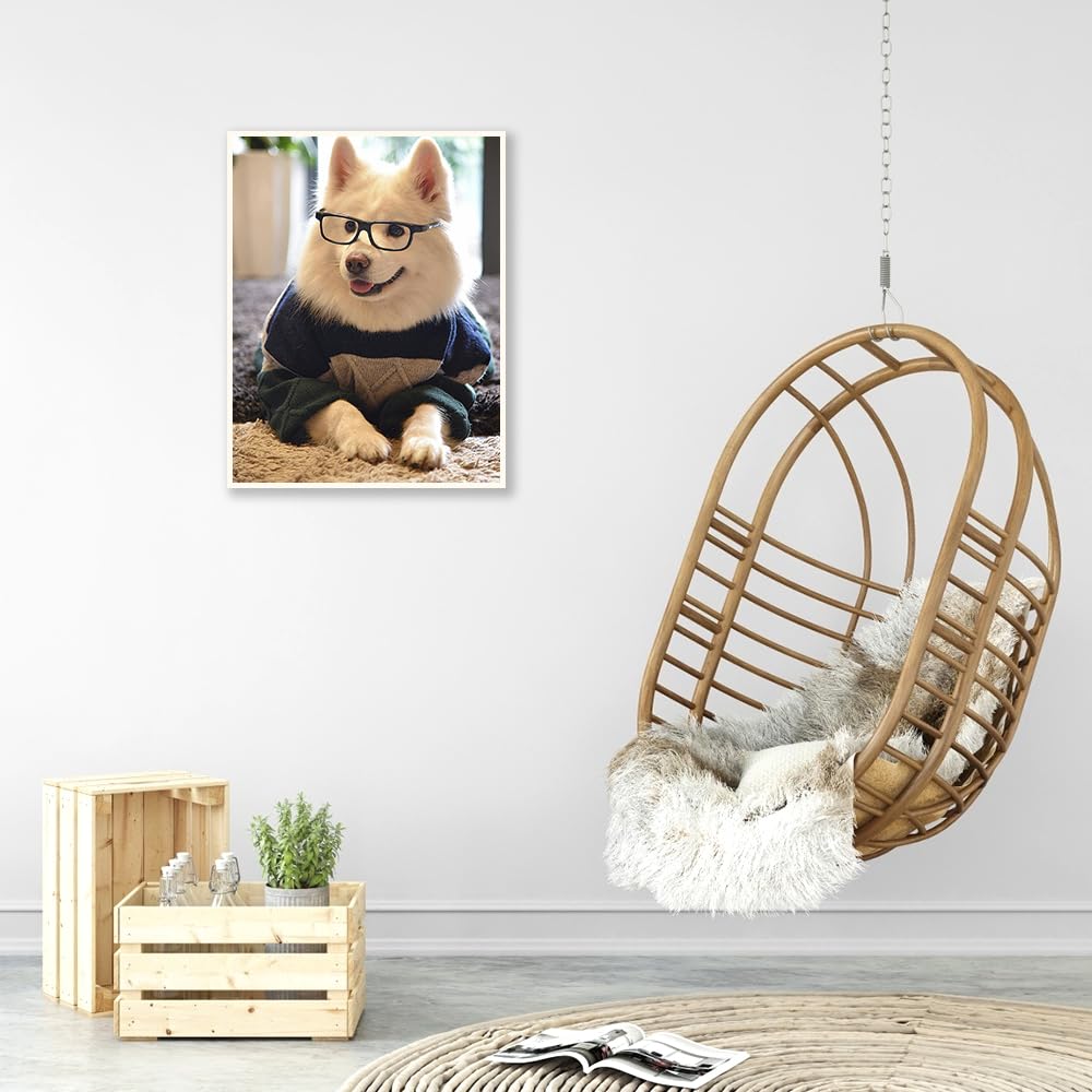 NAIMOER 4Pack Diamond Painting Tiere Diamant Painting Bilder, Diamond Painting Erwachsene Diamond Painting Bilder Diamant Bilder Kinder 5D Diamant Malerei für Home Wand Décor(30x30cm