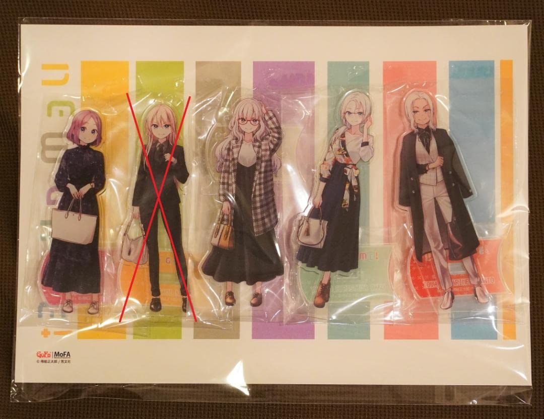 Amazon.co.jp: NEW GAME! 完結記念展限定アクリルスタンドセットB